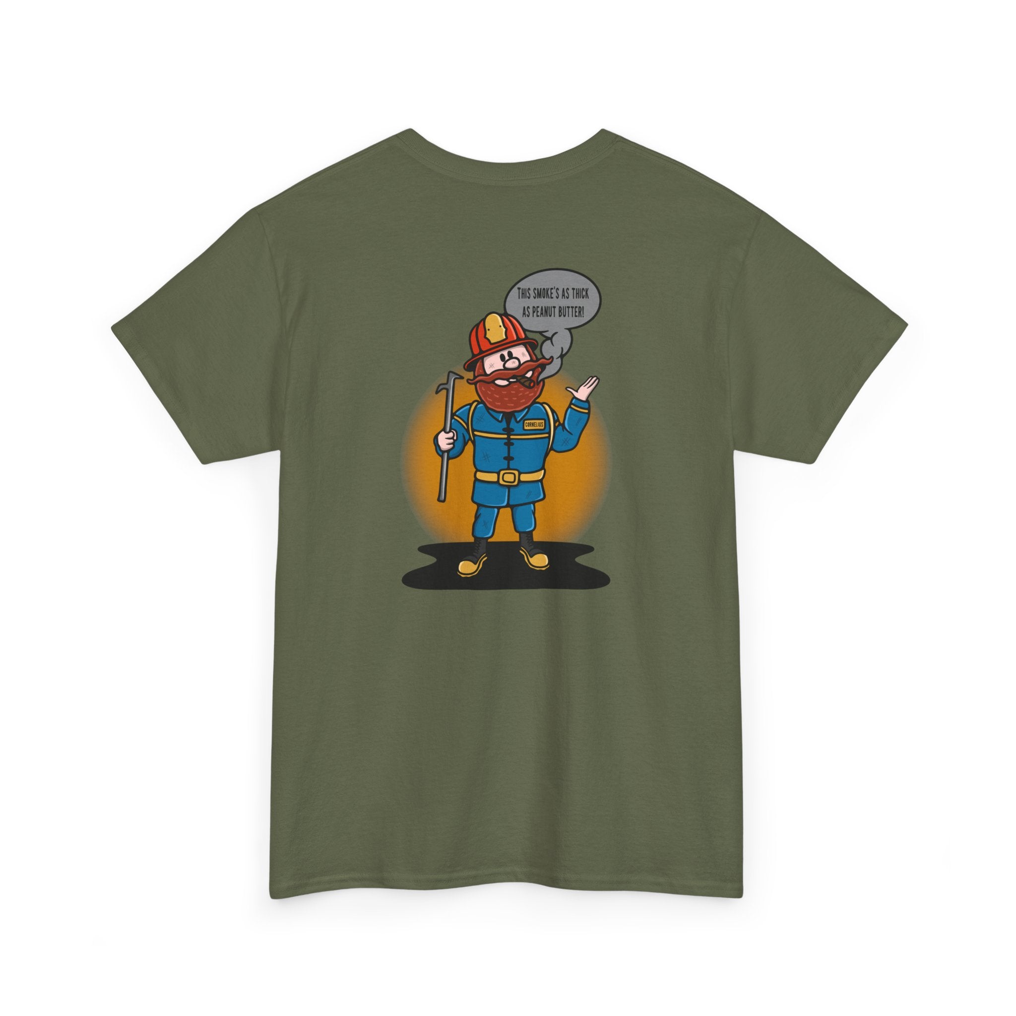 Firefighter Yukon Cornelius Heavy Blend Crew Tee