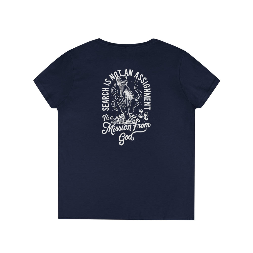 Black Sheep Ladies' V-Neck "More Than An Assignment" T-Shirt