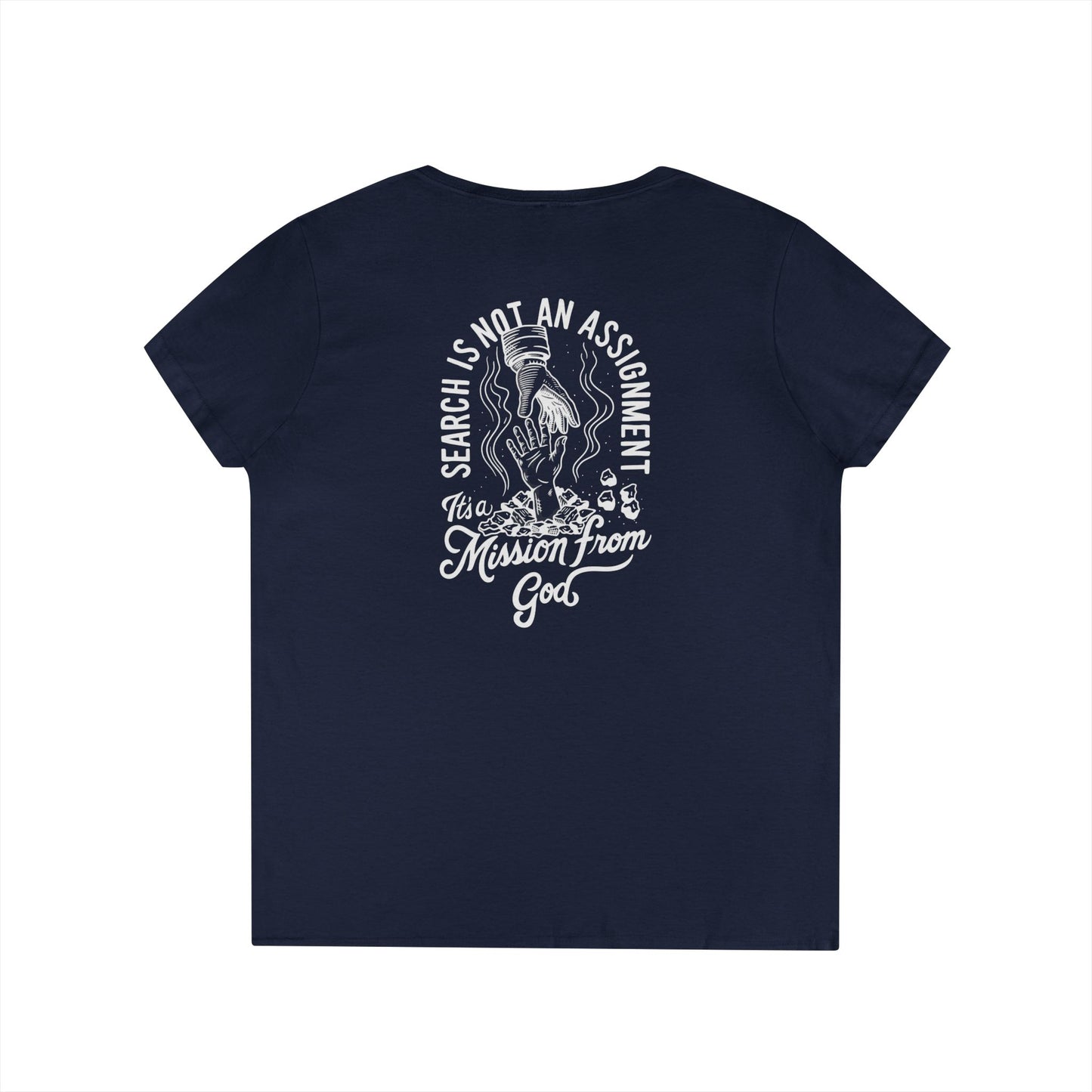 Black Sheep Ladies' V-Neck "More Than An Assignment" T-Shirt