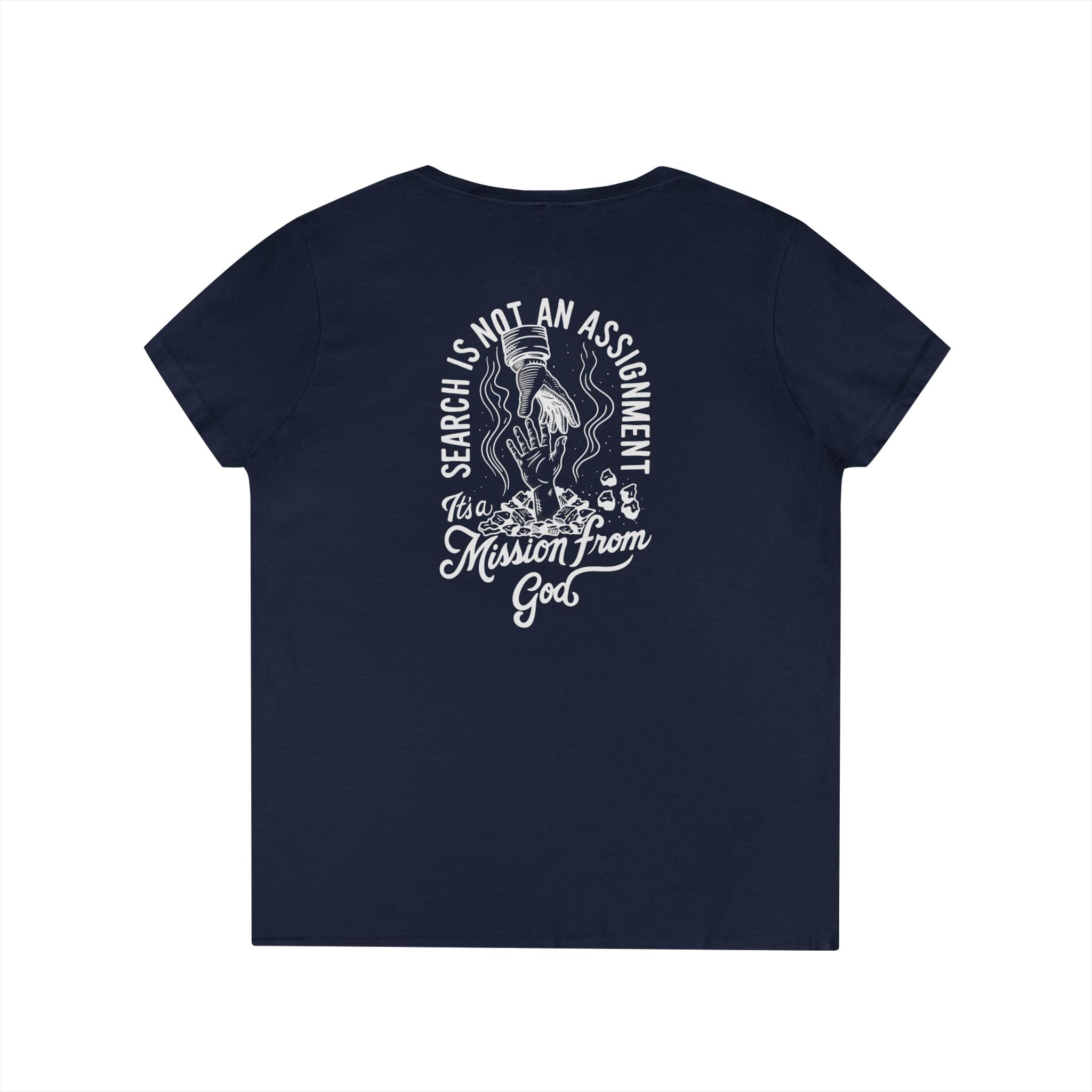 Black Sheep Ladies' V-Neck "More Than An Assignment" T-Shirt