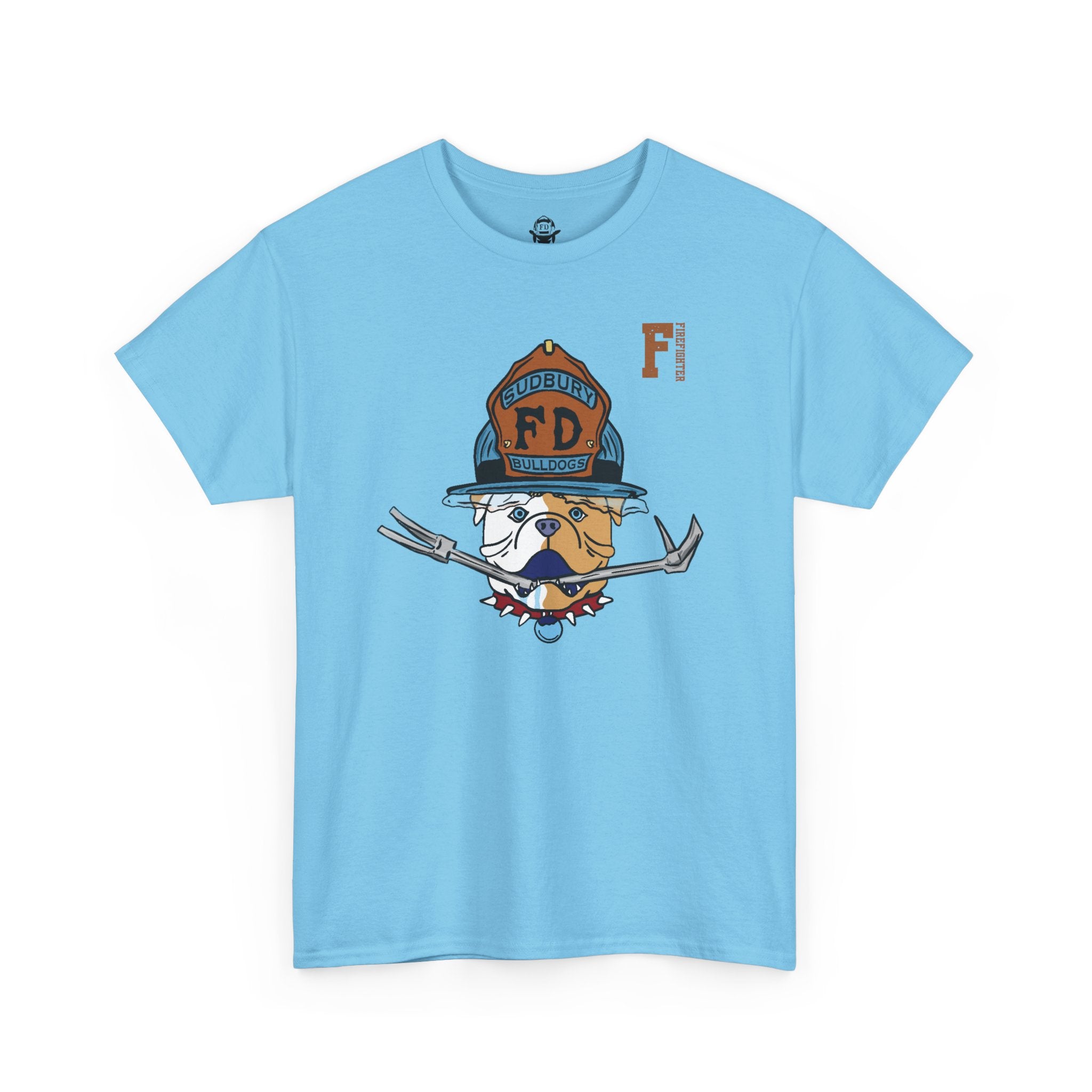 Firefighter Sudbury Bulldogs FD Tee — Lettered 