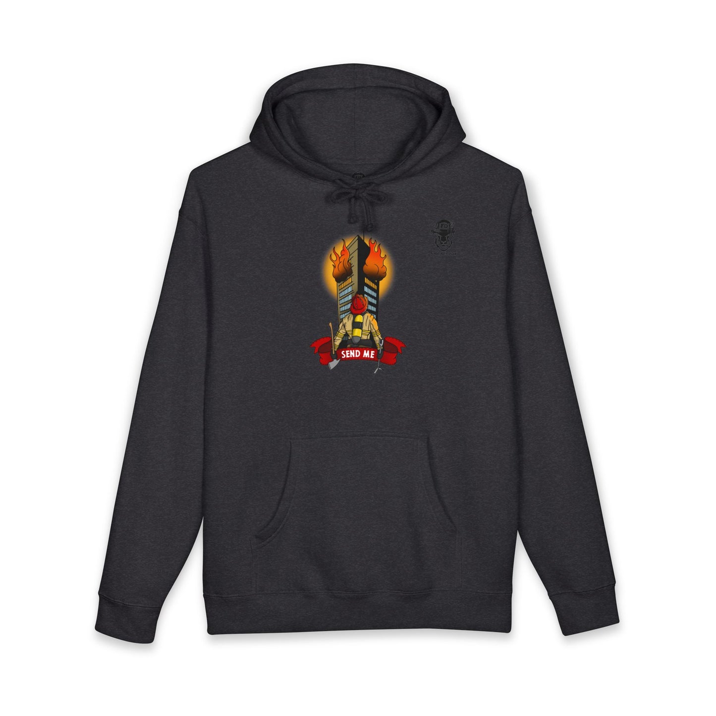 "Send Me" — Retro Graphic Heavyweight Hoodie
