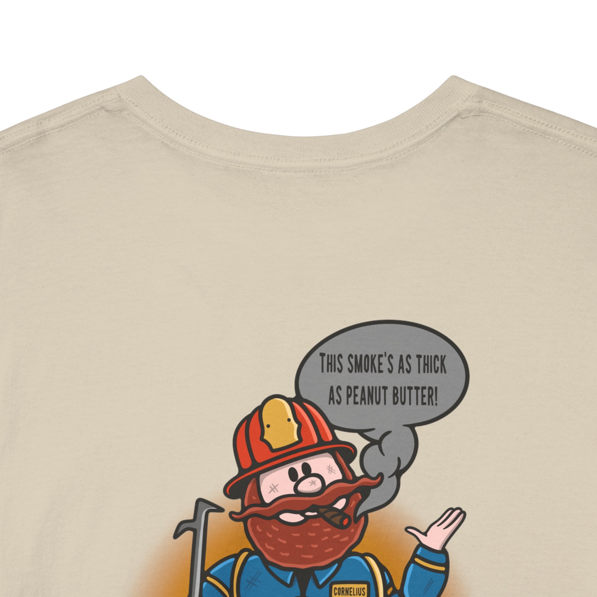 Firefighter Yukon Cornelius Heavy Blend Crew Tee