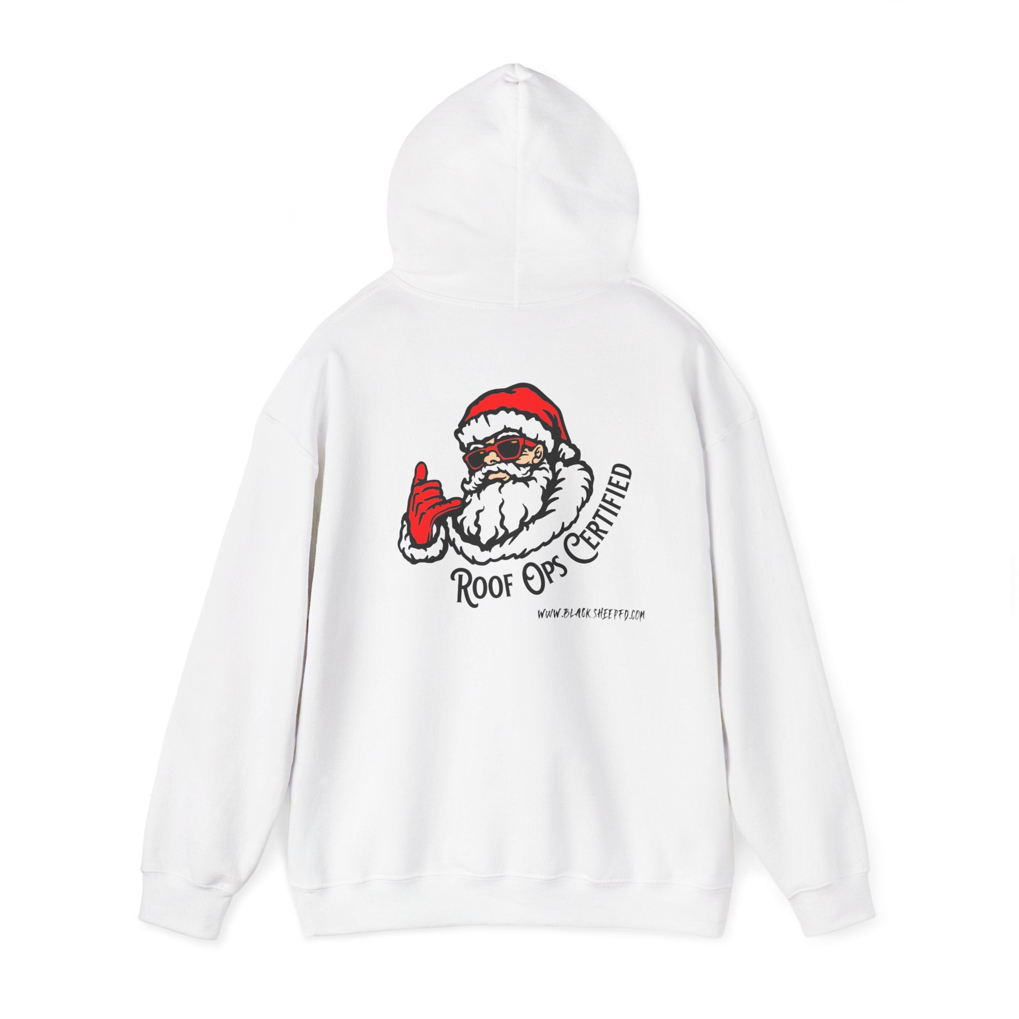 "Roof Ops Certified" Santa Holiday Sweatshirt