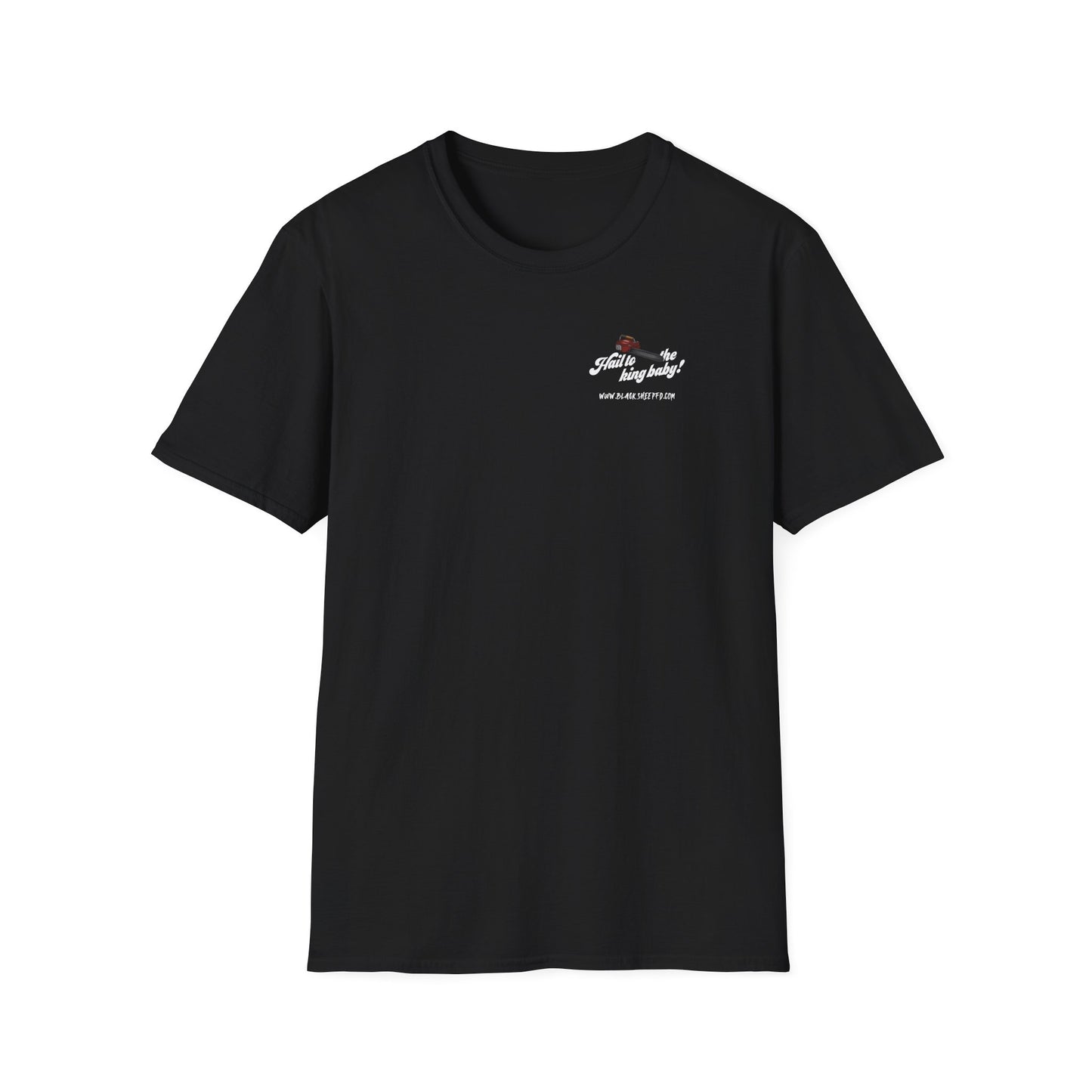 Cuttin' Holes to Save Souls Firefighter Tee