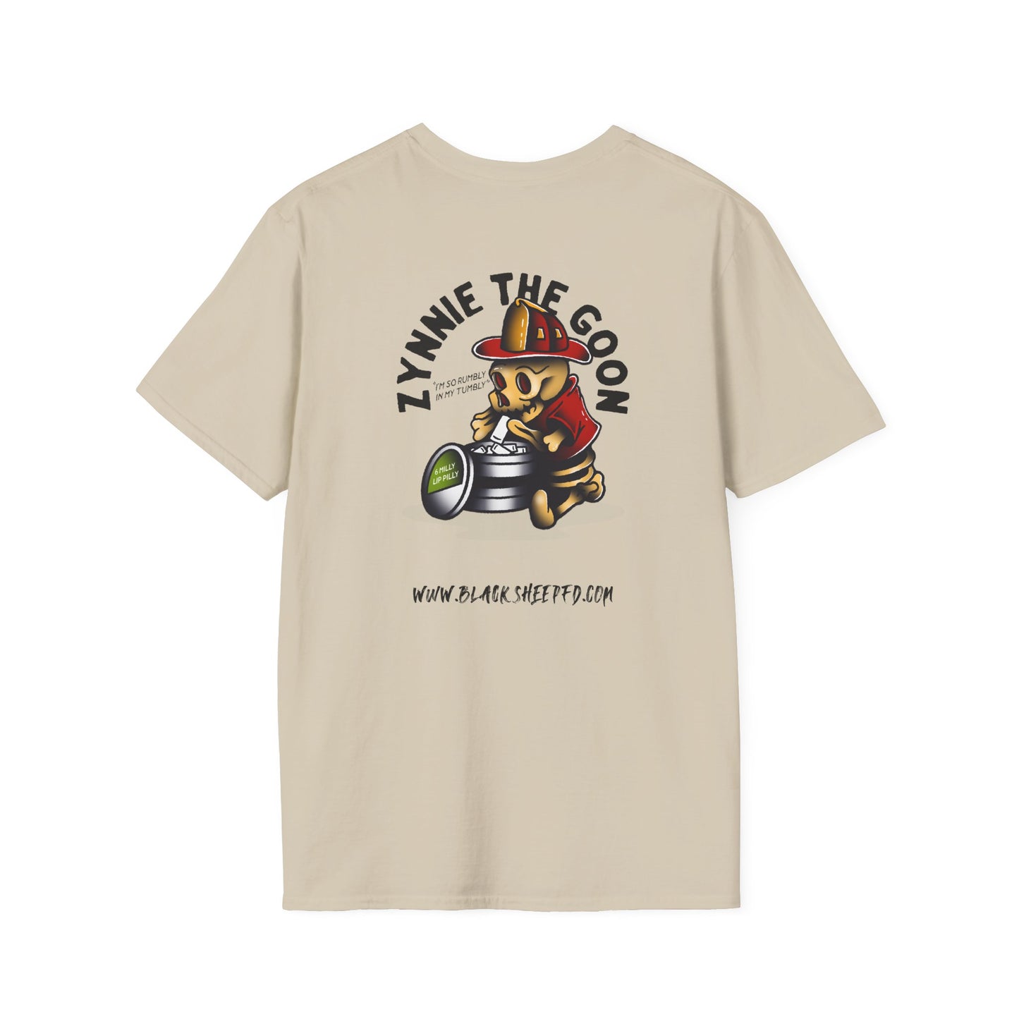 Zynnie The Goon - Black Sheep FD Firefighter Tee