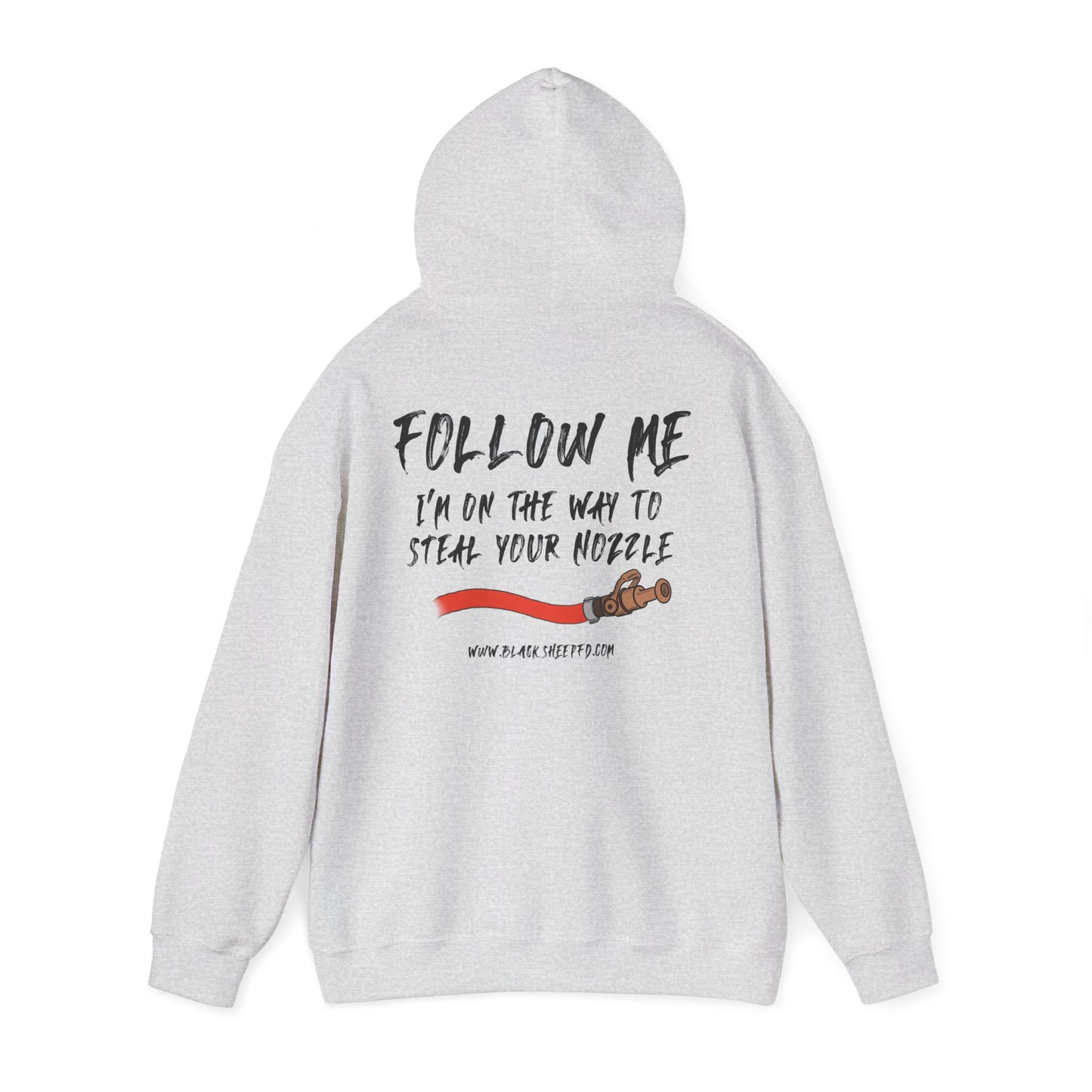 Follow Me Nozzle Steal - Black Sheep FD Hoodie