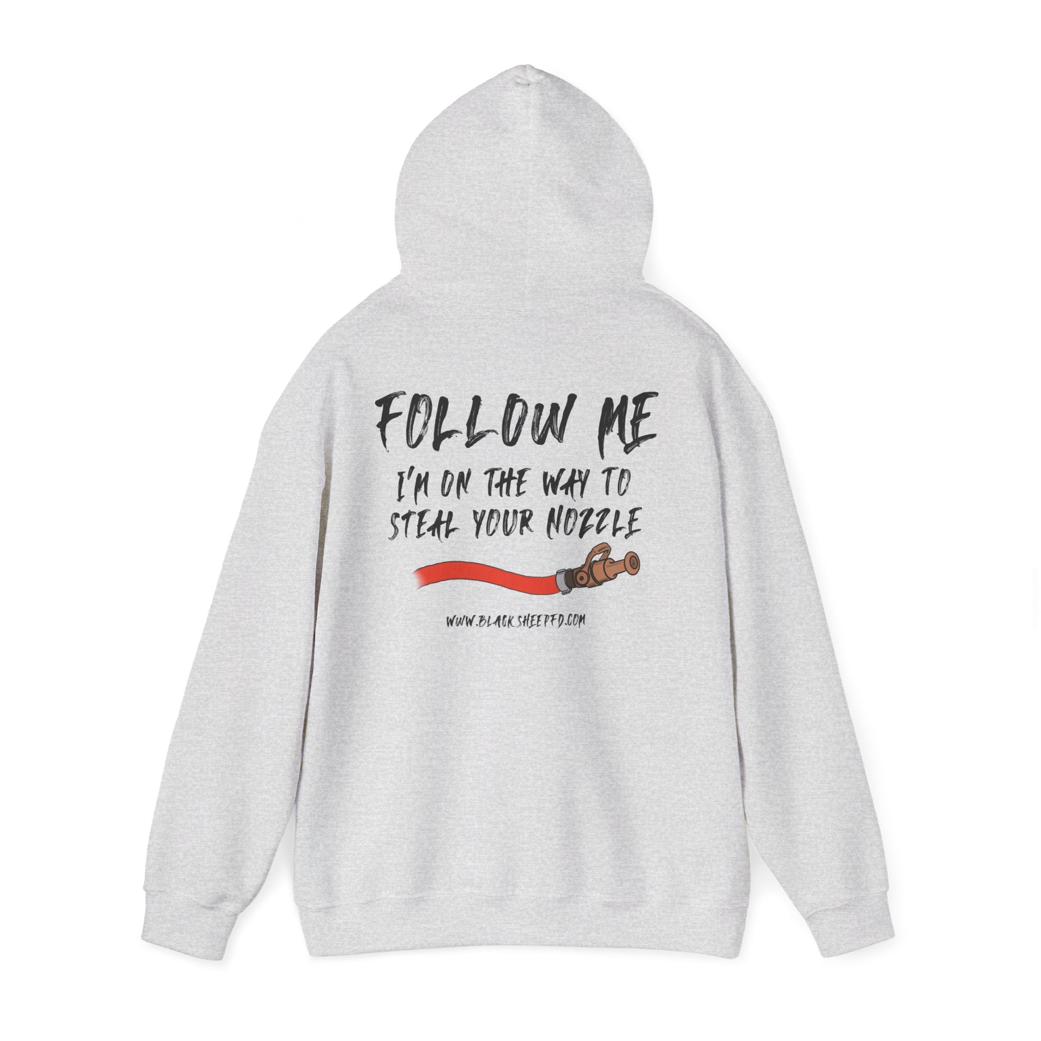 Follow Me Nozzle Steal - Black Sheep FD Hoodie