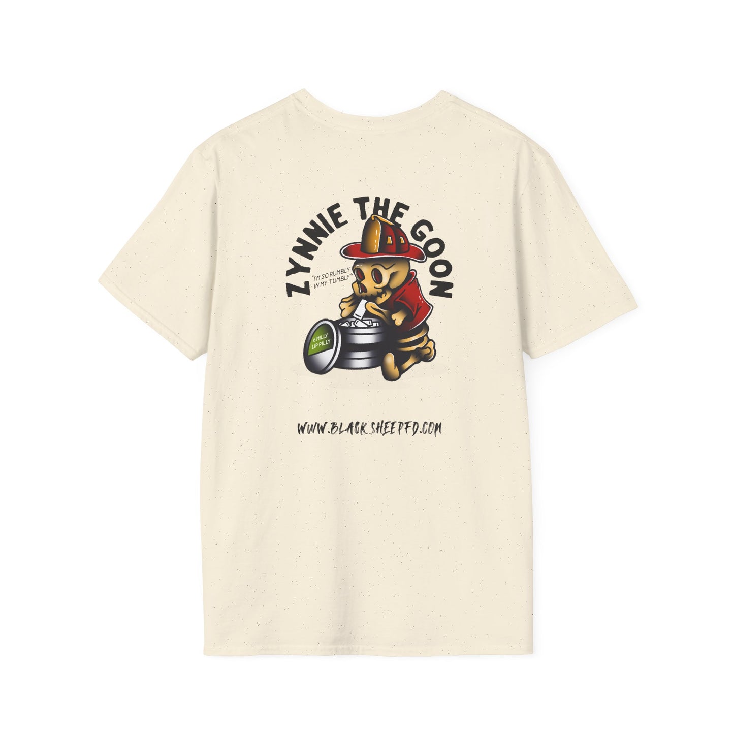 Zynnie The Goon - Black Sheep FD Firefighter Tee