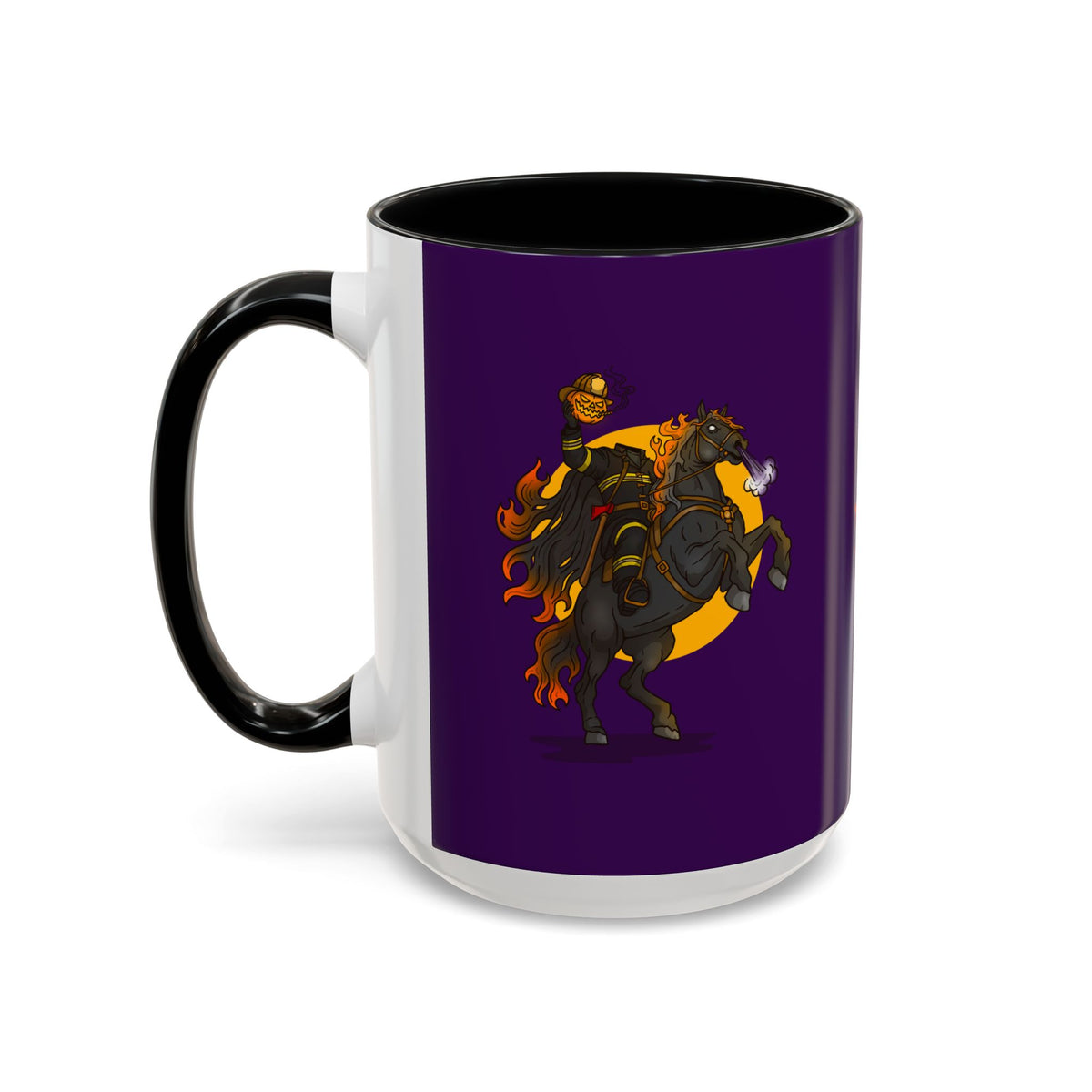 Headless Firefighter Horseman 15 oz Coffee Lover's Mug