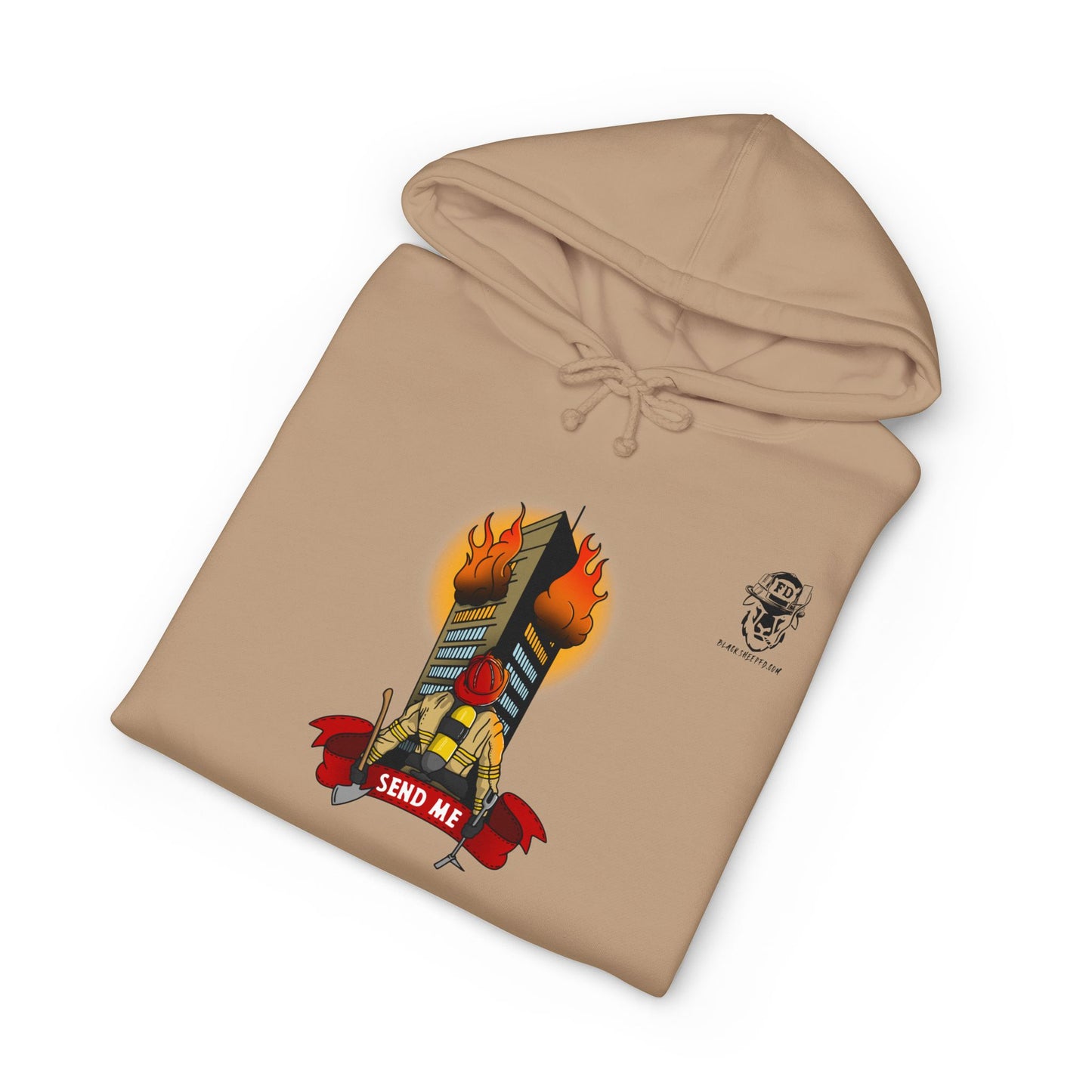 "Send Me" — Retro Graphic Heavyweight Hoodie