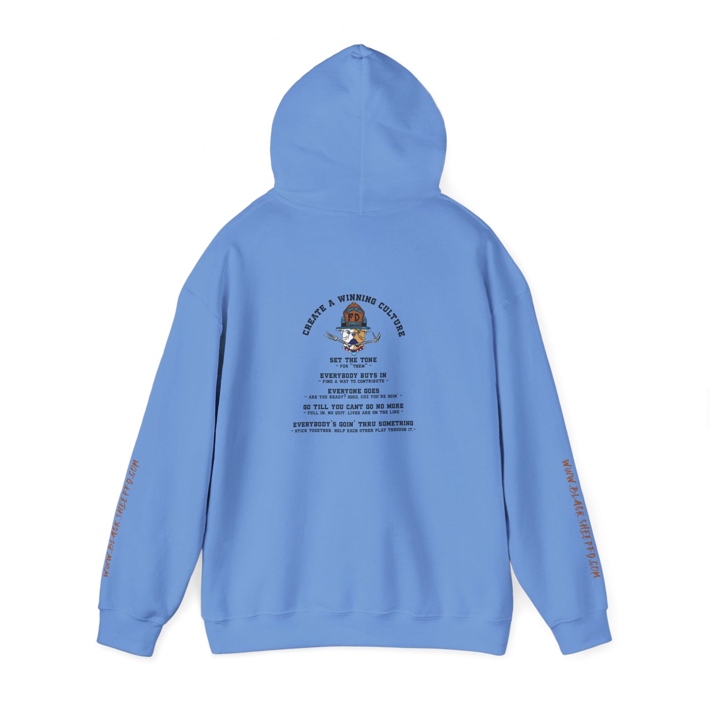 Sudbury Inspired Firefighter Hoodie — FD Winning Culture Pullover