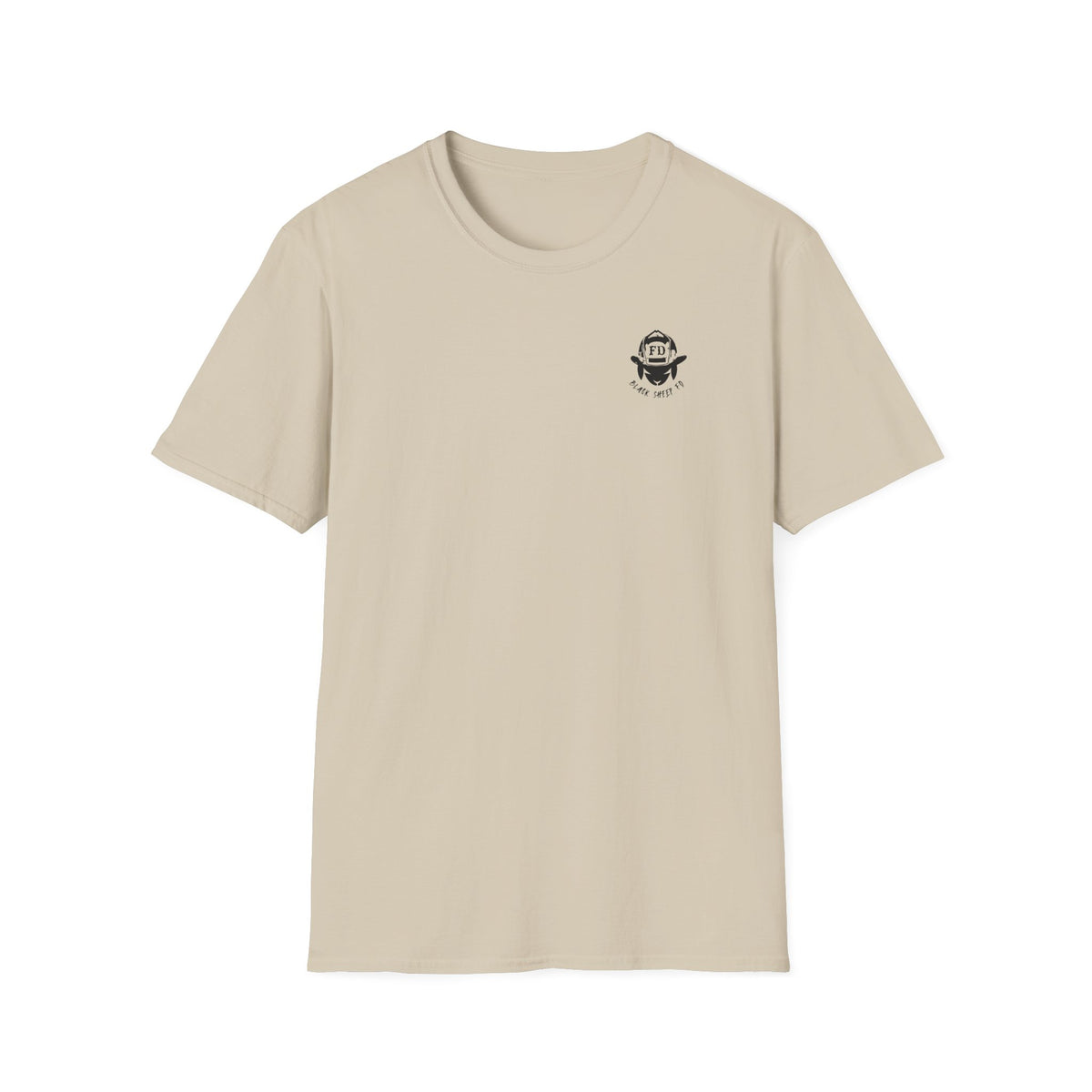 Smooth Bore To The Door Pin-Up Firefighter T-Shirt