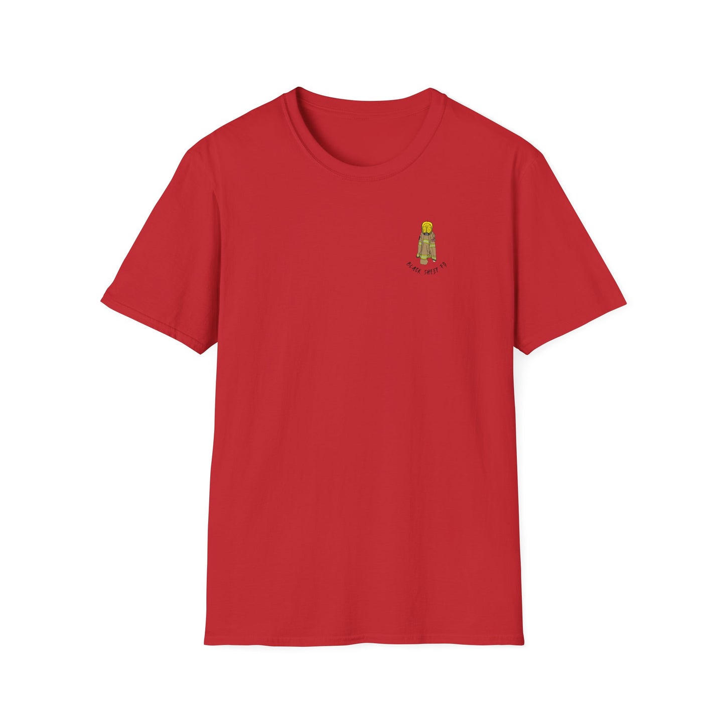 Bold Retired Fireman - Old Tired Man Graphic Tee