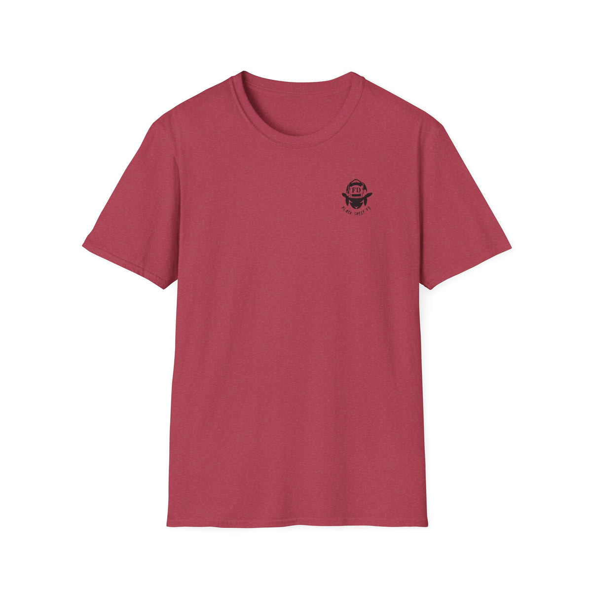 Smooth Bore To The Door Pin-Up Firefighter T-Shirt
