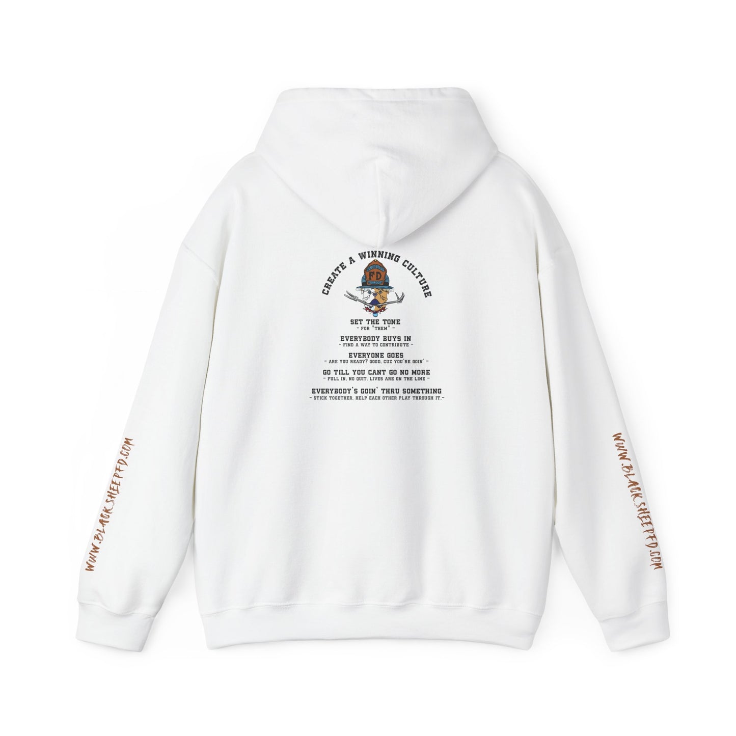 Sudbury Inspired Firefighter Hoodie — FD Winning Culture Pullover
