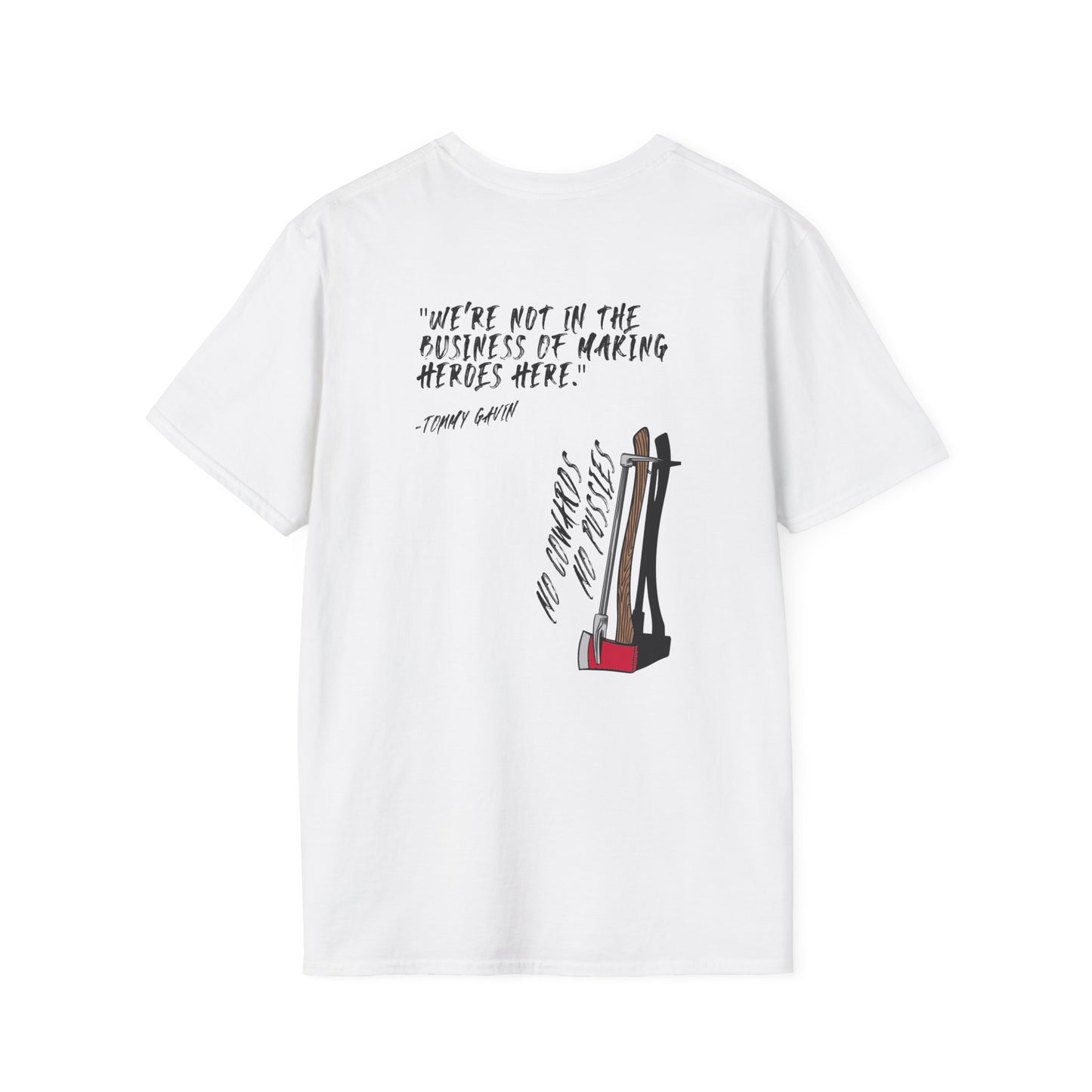 No Heros No Cowards Softstyle T-Shirt