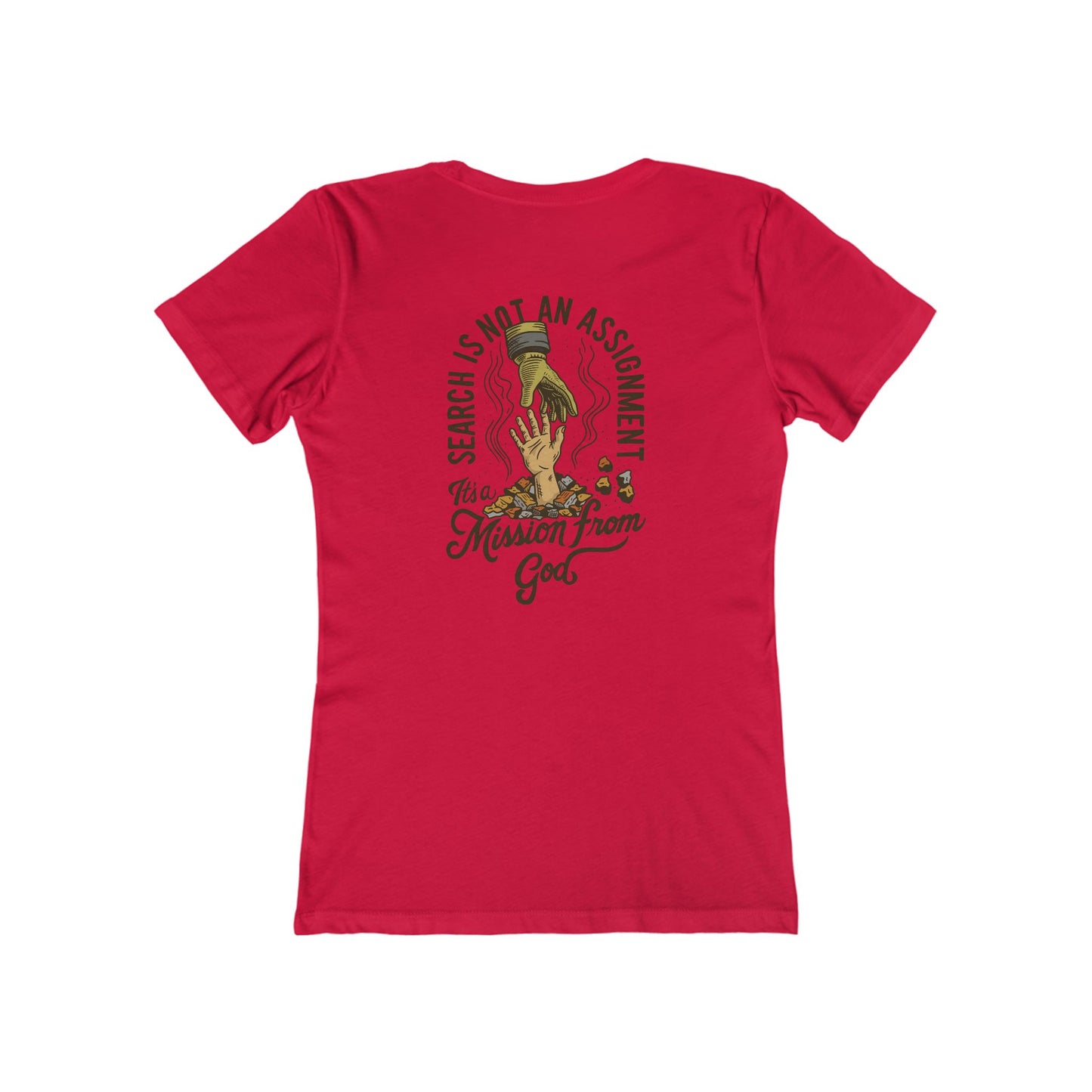 Black Sheep "More Than An Assignment" Women's Boyfriend Tee