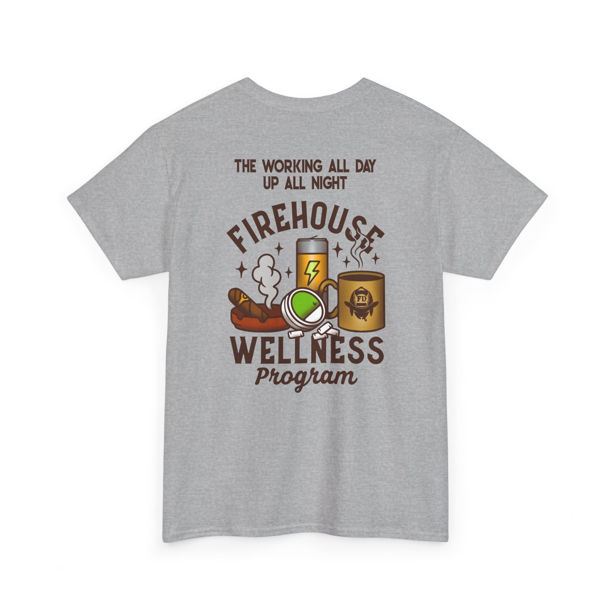 Black Sheep "Firehouse Wellness Program" Heavy Cotton Tee