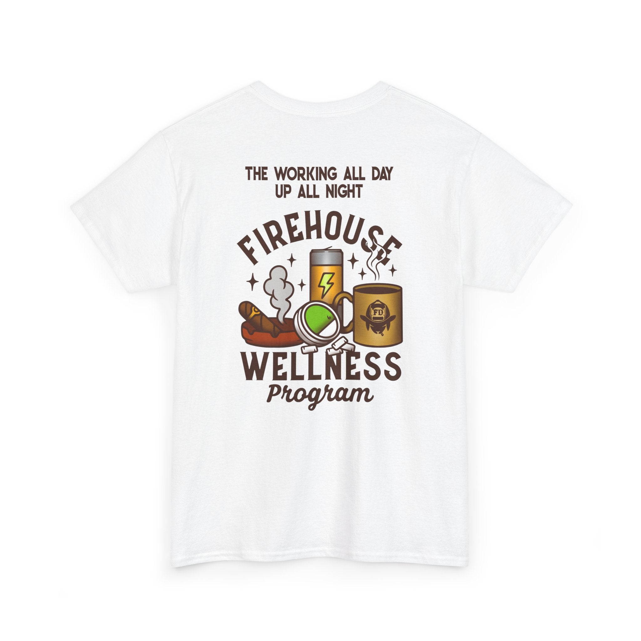 Black Sheep "Firehouse Wellness Program" Heavy Cotton Tee