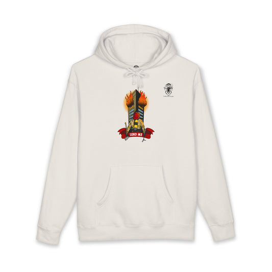 "Send Me" — Retro Graphic Heavyweight Hoodie