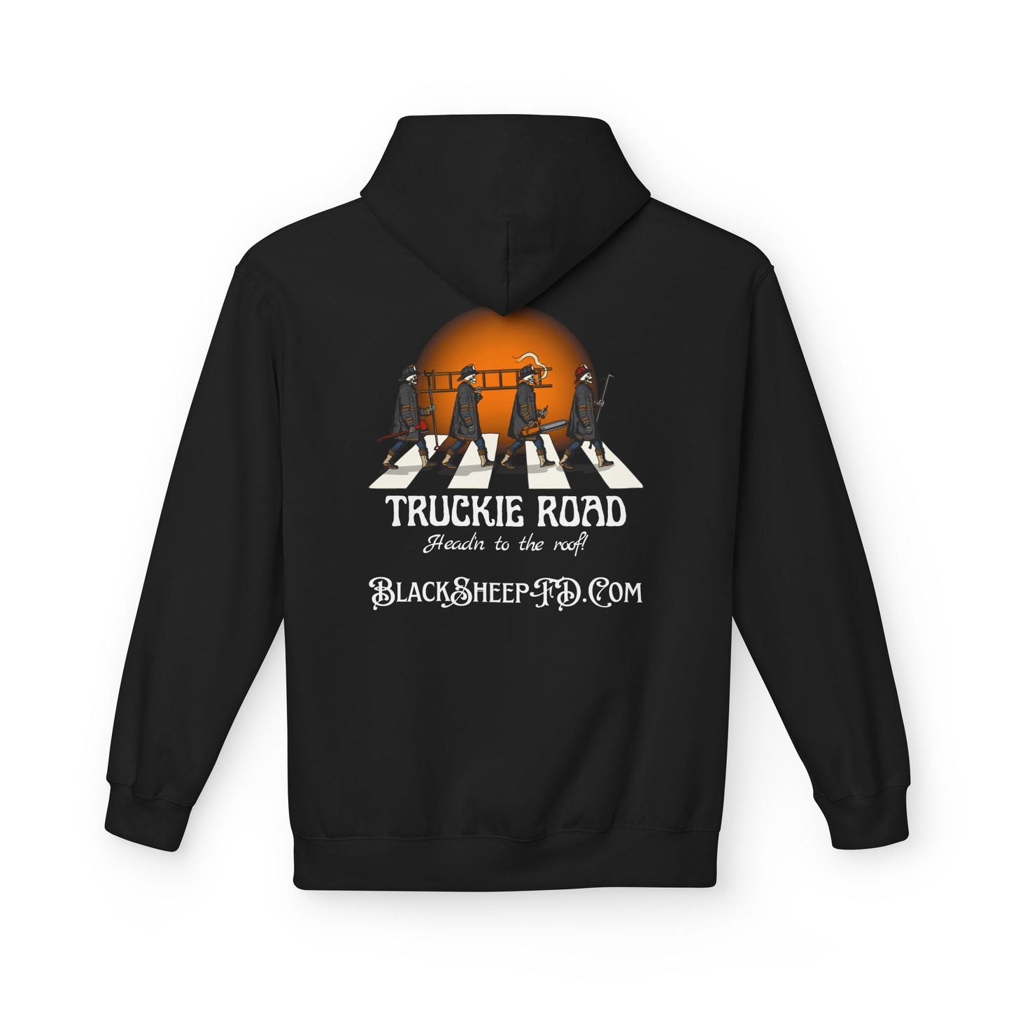 "Truckie Road" Firefighter Hoodie