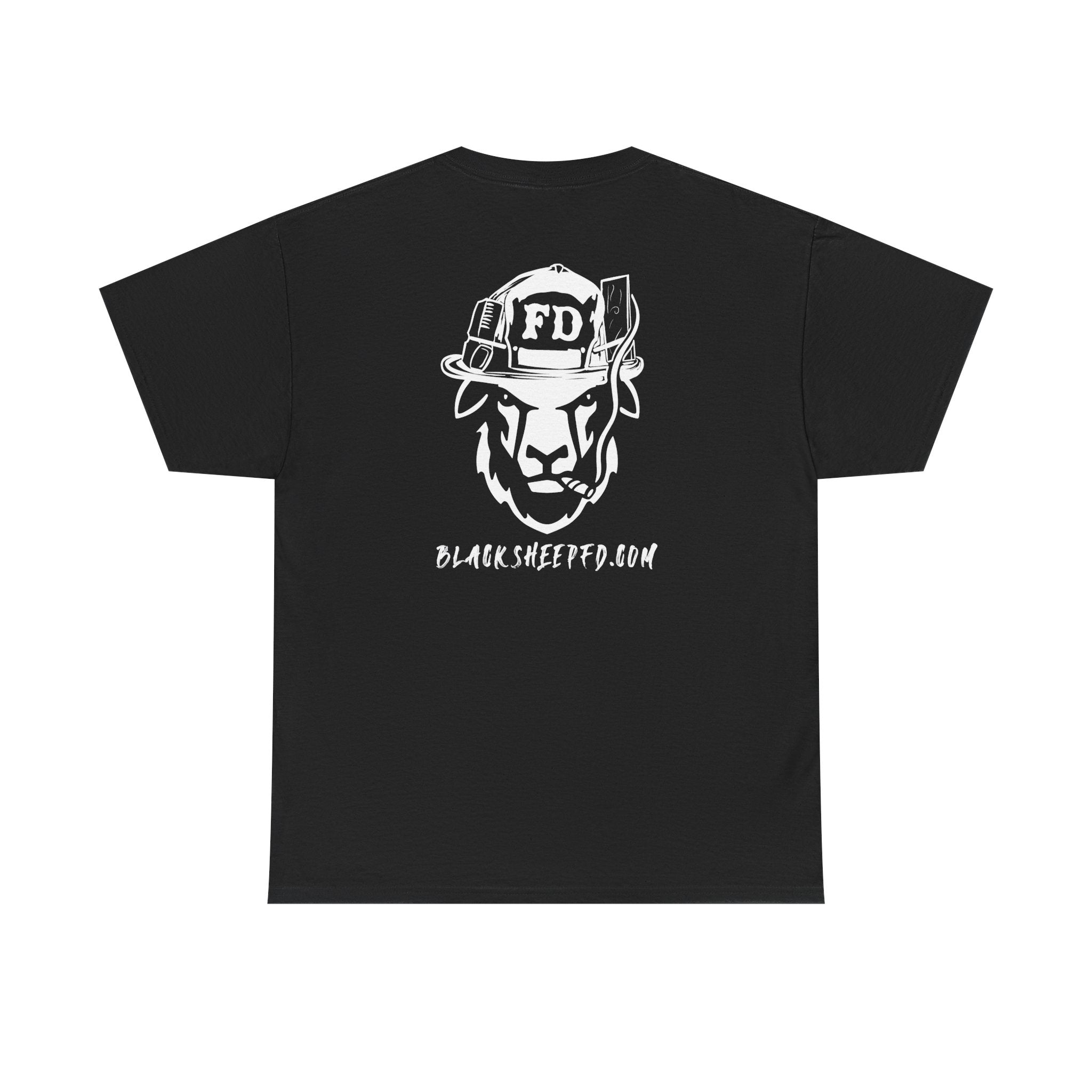 Black Sheep "Grit" Logo Heavy Cotton Tee