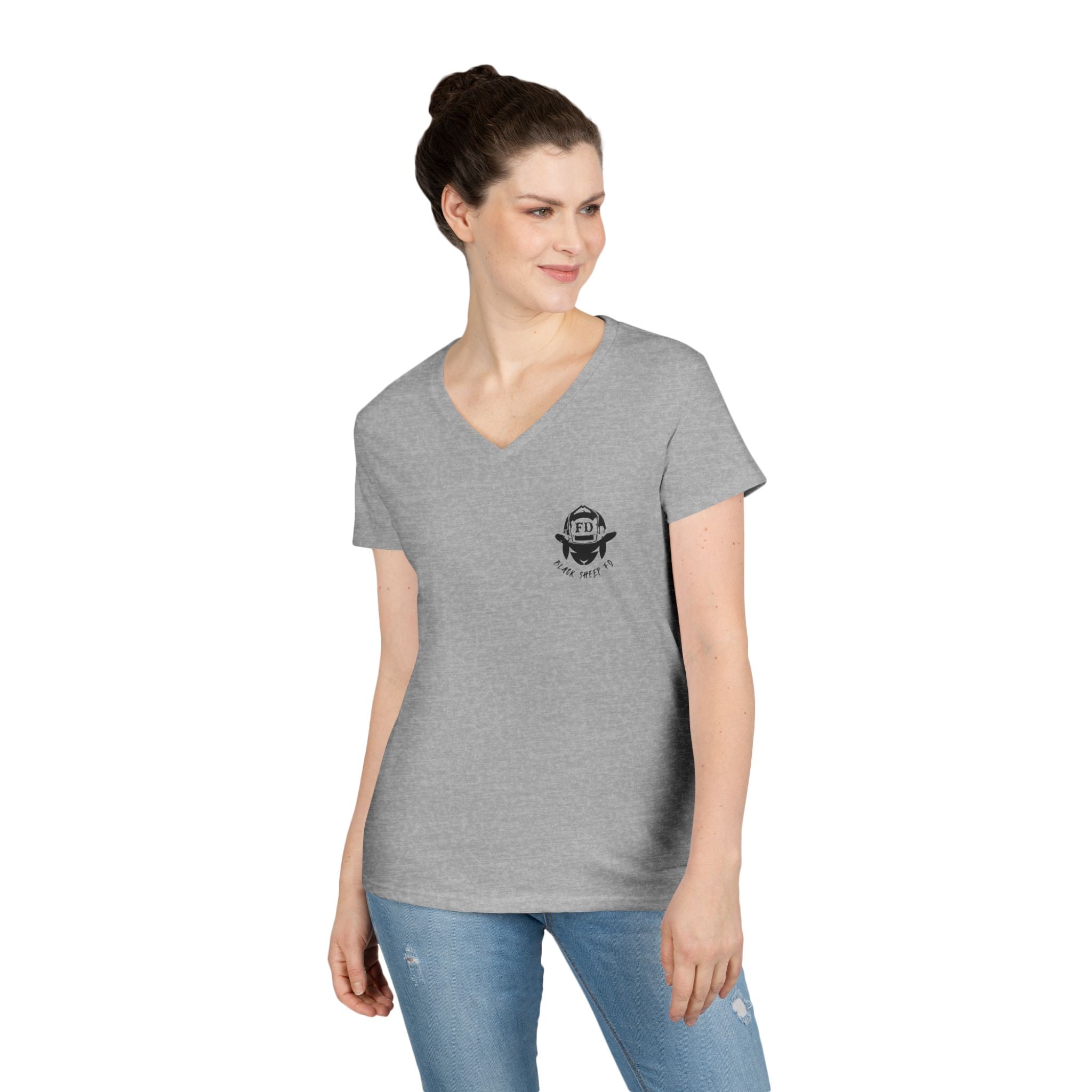 Black Sheep Ladies' V-Neck "More Than An Assignment" T-Shirt