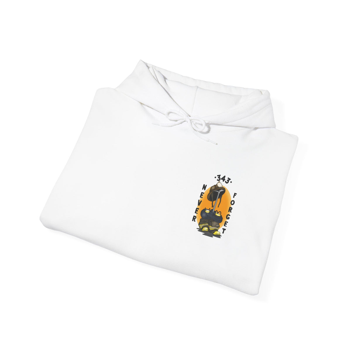 Never Forget Hoodie — Memorial 9/11 Pullover