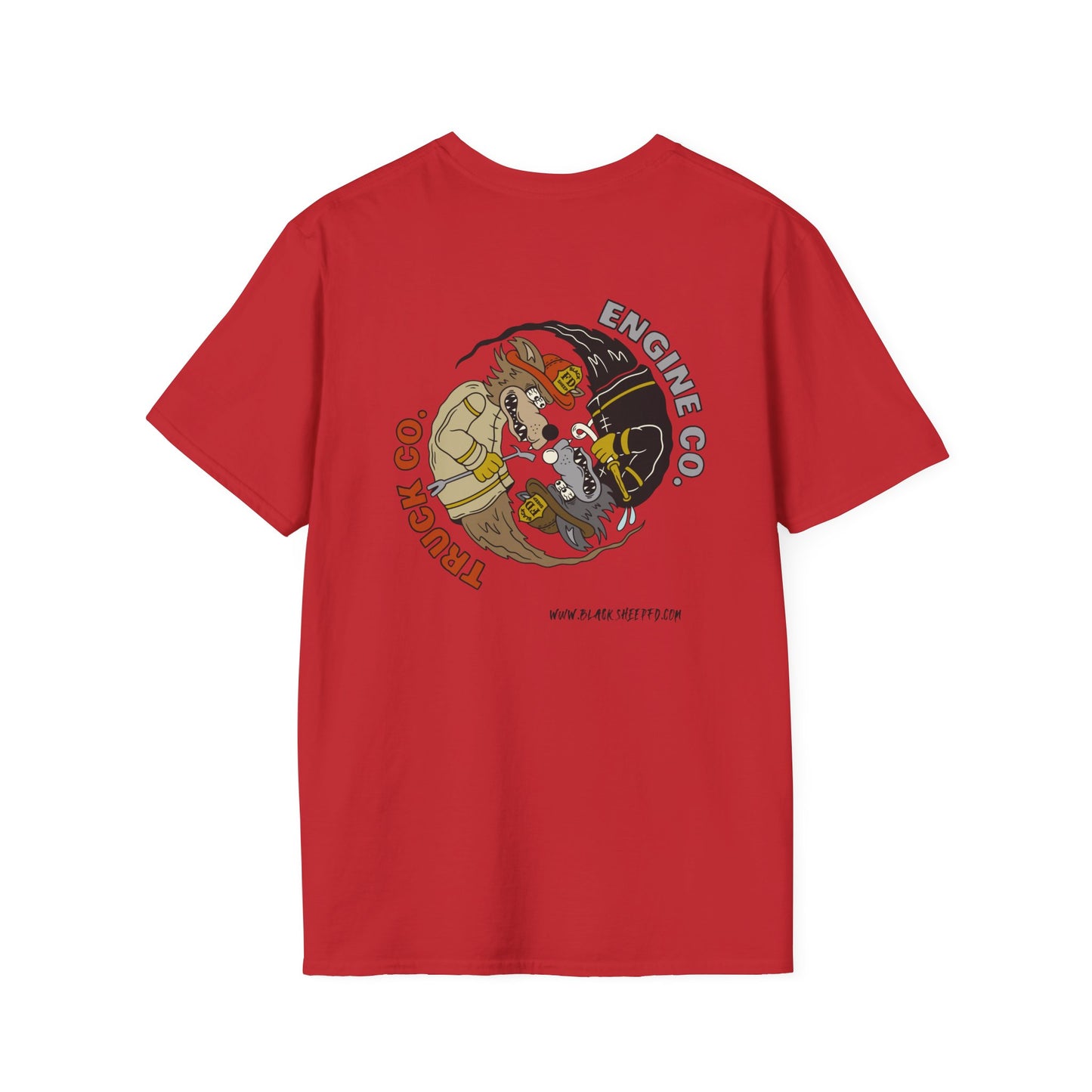Yin & Yang - Truck Co. & Engine Co. Graphic T-Shirt