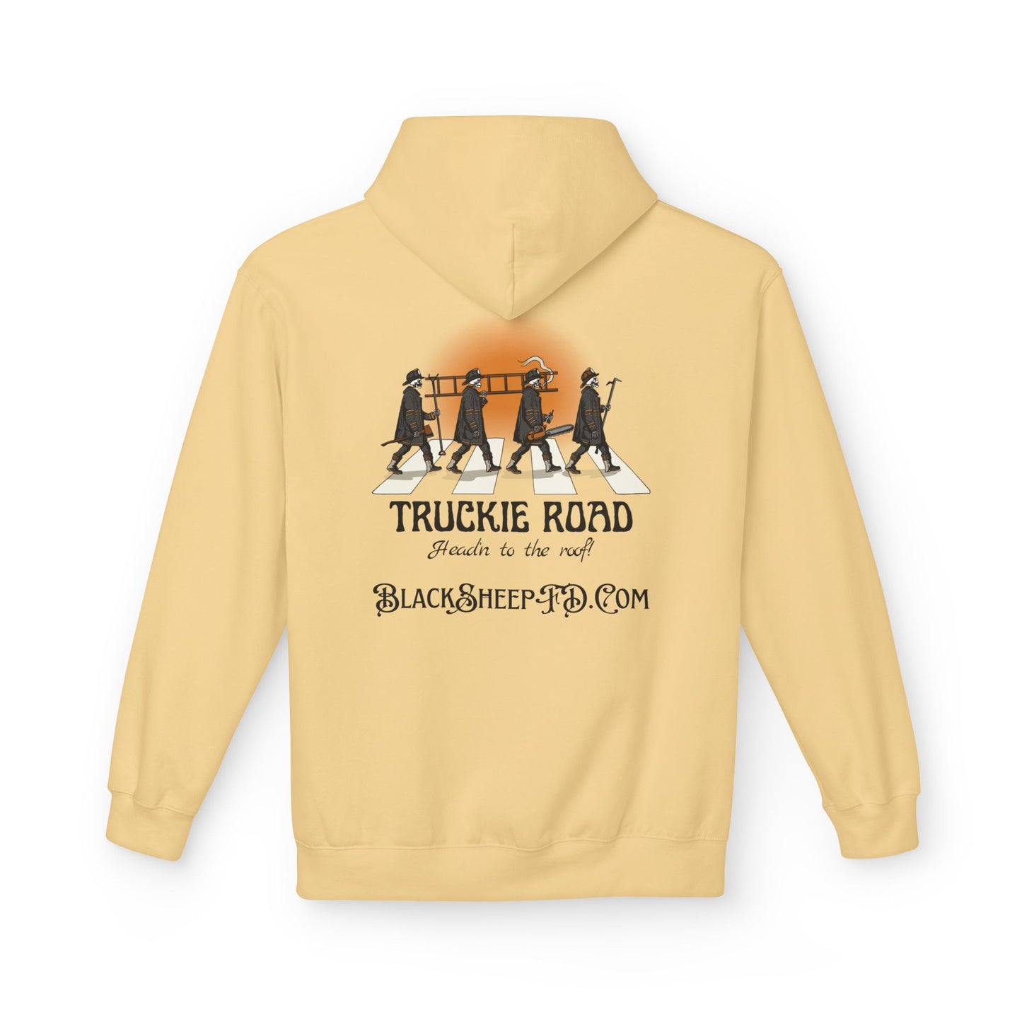 "Truckie Road" Firefighter Hoodie
