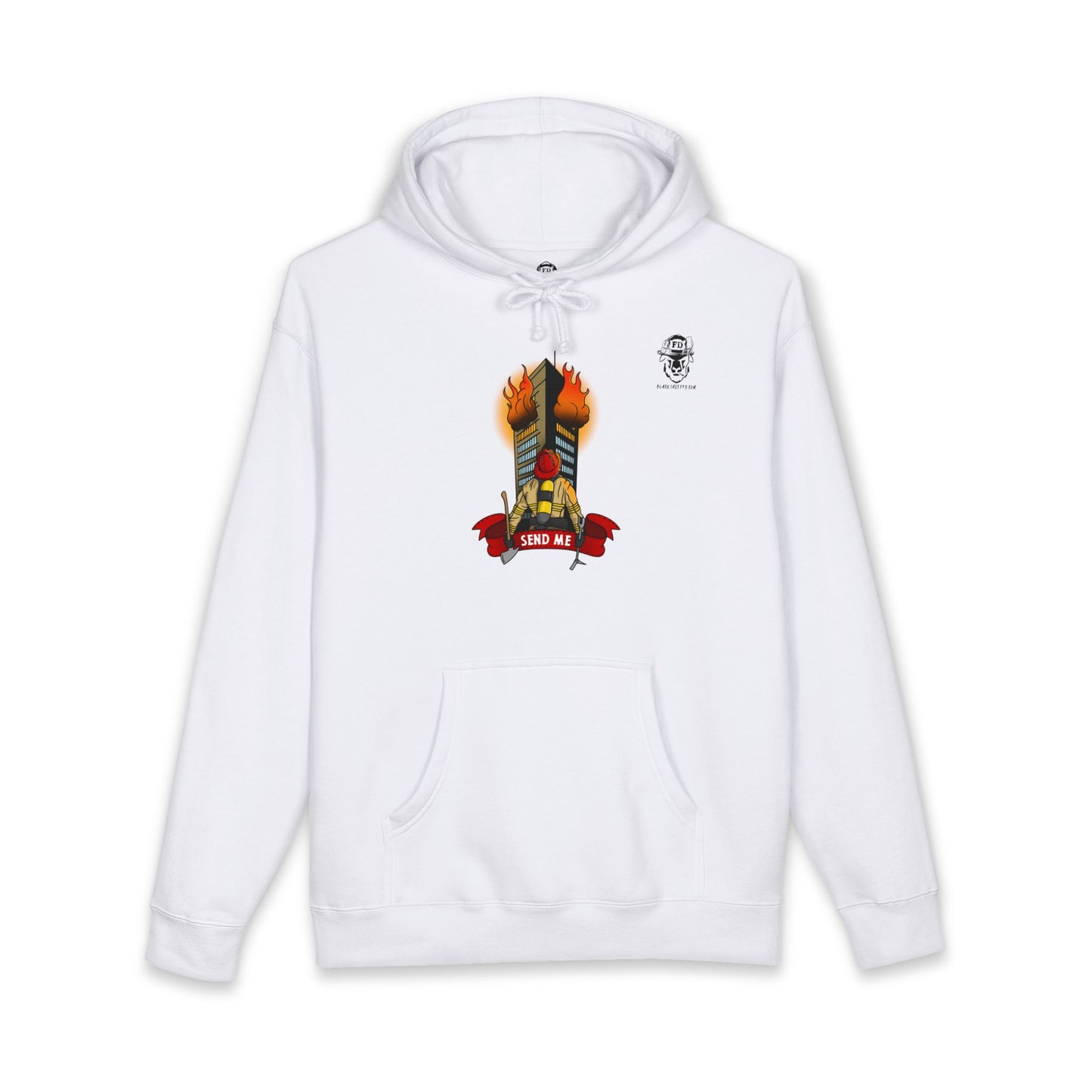 "Send Me" — Retro Graphic Heavyweight Hoodie