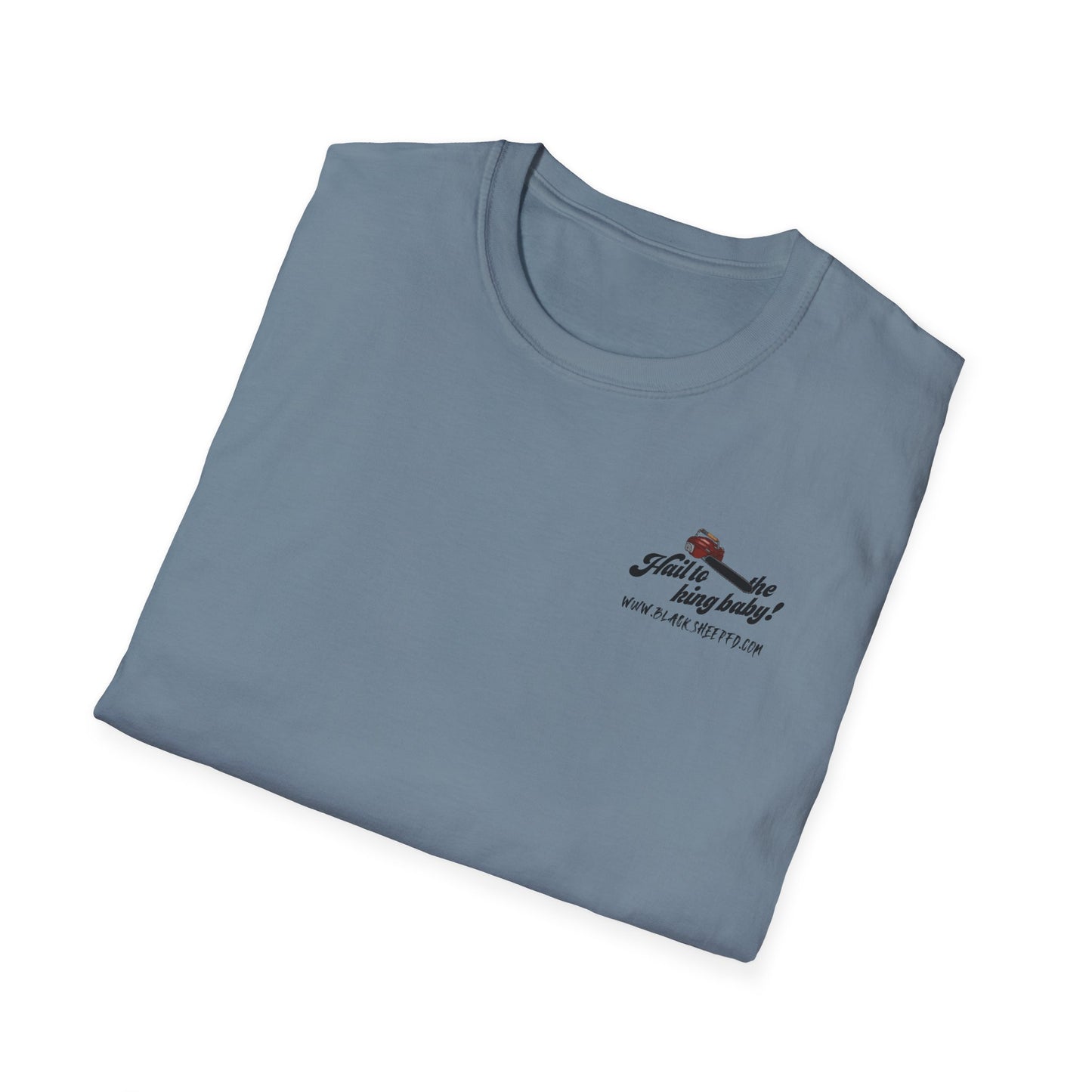 Cuttin' Holes to Save Souls Firefighter Tee