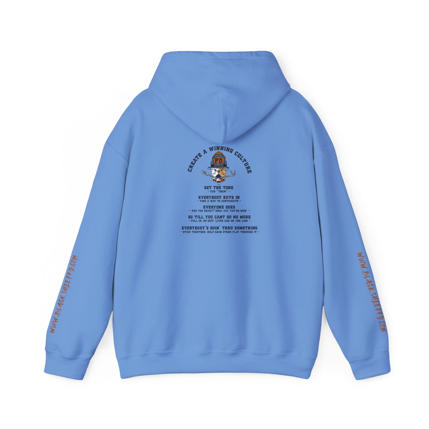Sudbury Inspired Firefighter Hoodie — FD Winning Culture Pullover