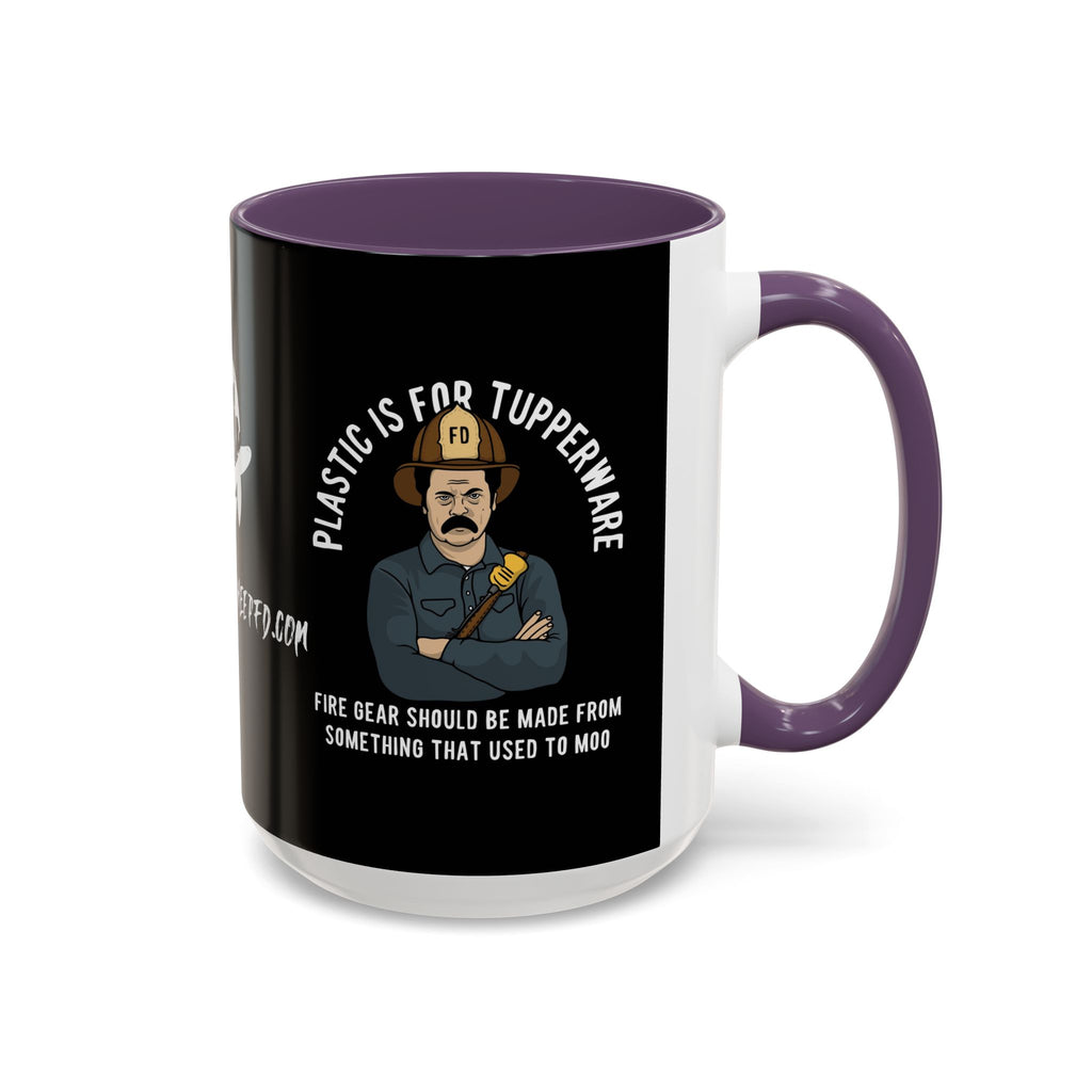 Black Sheep "Plastic Is For Tupperware" Premo Artwork Coffee Mug