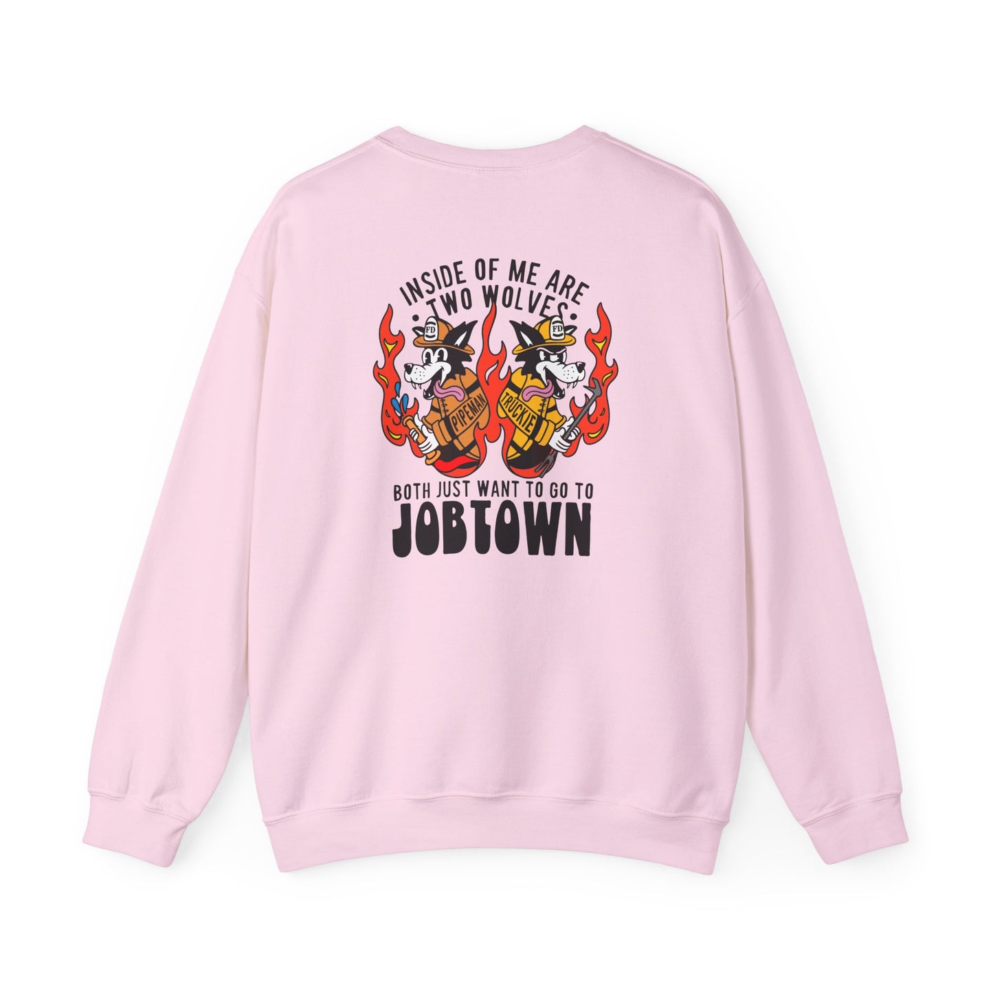 "Inside of Me Are Two Wolves" Heavy Blend™ Crewneck Sweatshirt