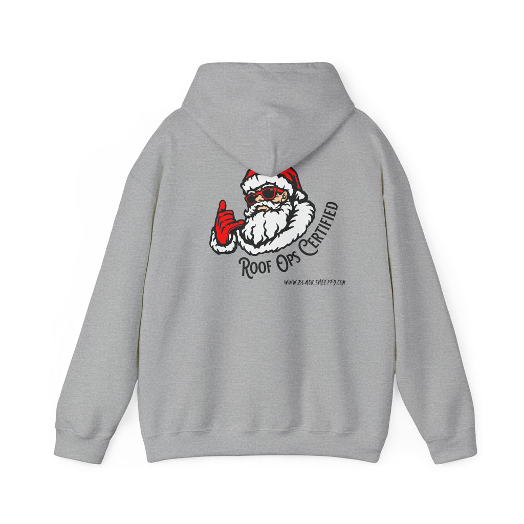"Roof Ops Certified" Santa Holiday Sweatshirt