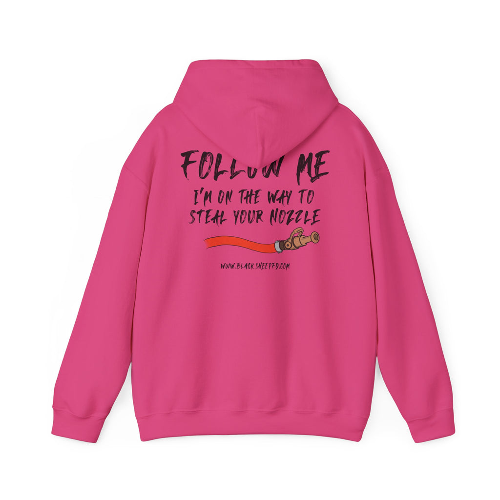 Follow Me Nozzle Steal - Black Sheep FD Hoodie