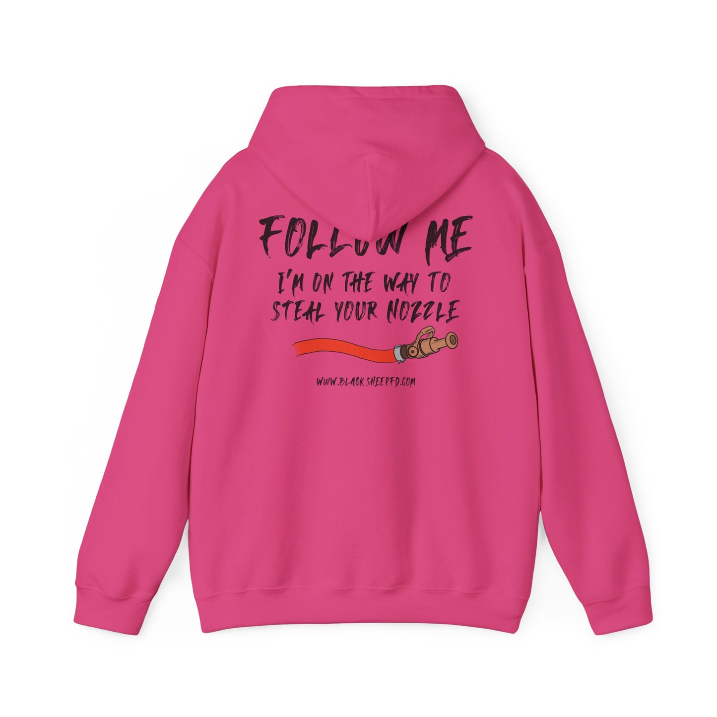 Follow Me Nozzle Steal - Black Sheep FD Hoodie