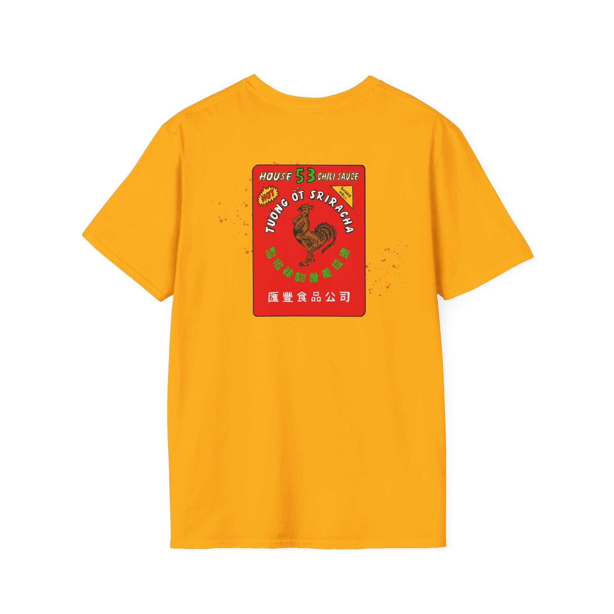 Black Sheep "House 53 Sriracha Hot Sauce" Soft Style Tee
