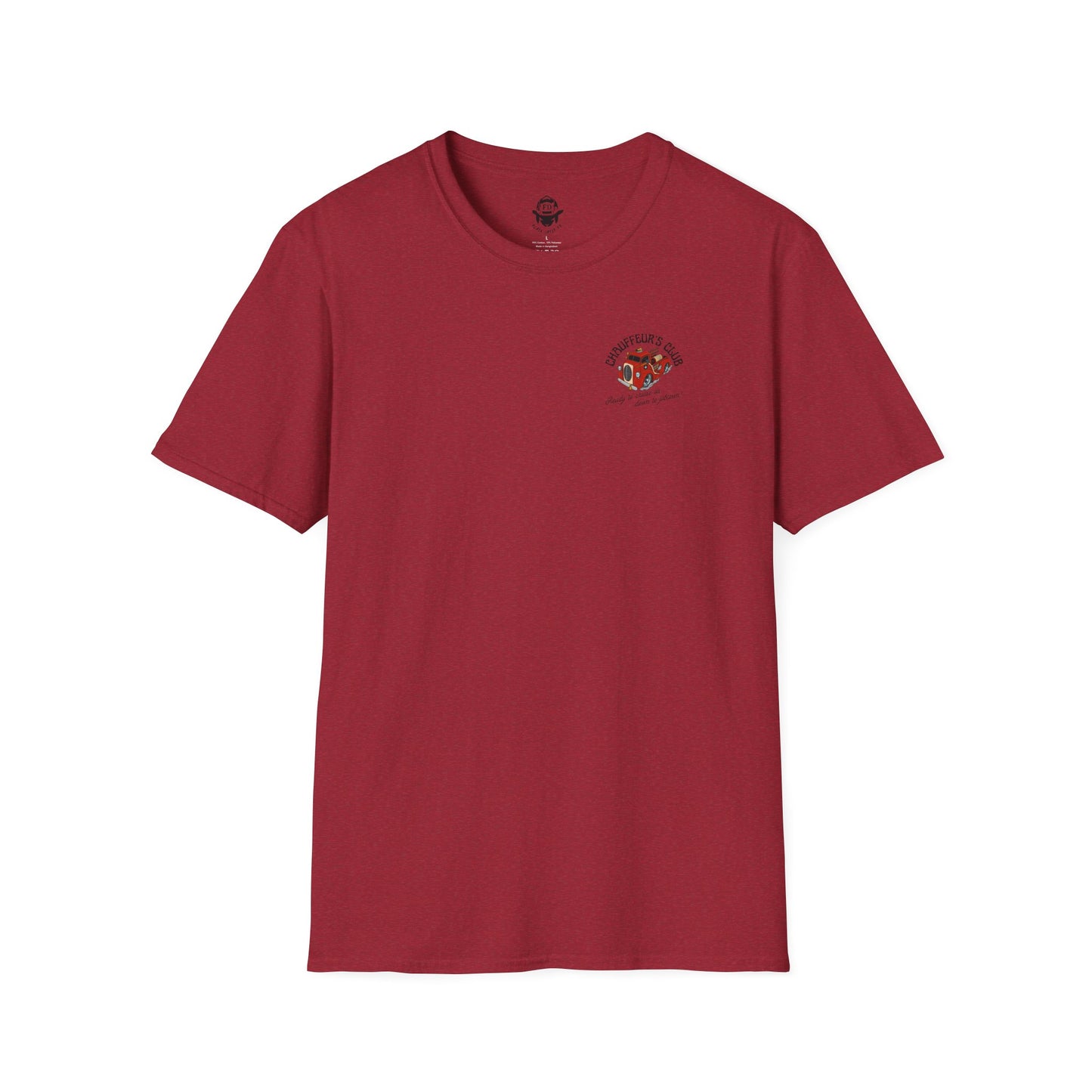 "All Gas, No Brakes" Firefighter Soft-style Vintage Rig Tee