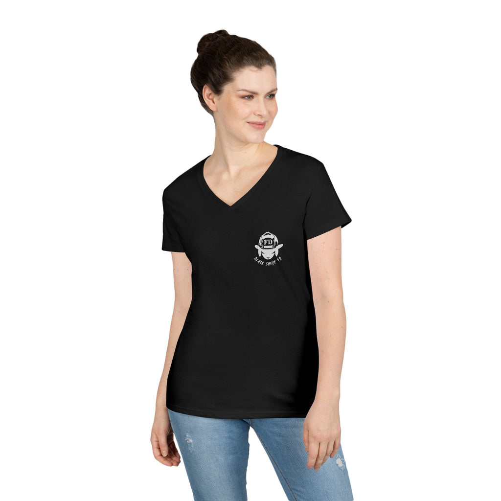 Black Sheep Ladies' V-Neck "More Than An Assignment" T-Shirt