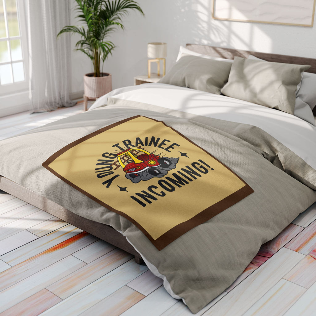 "New Trainee Incoming" Arctic Fleece Blanket