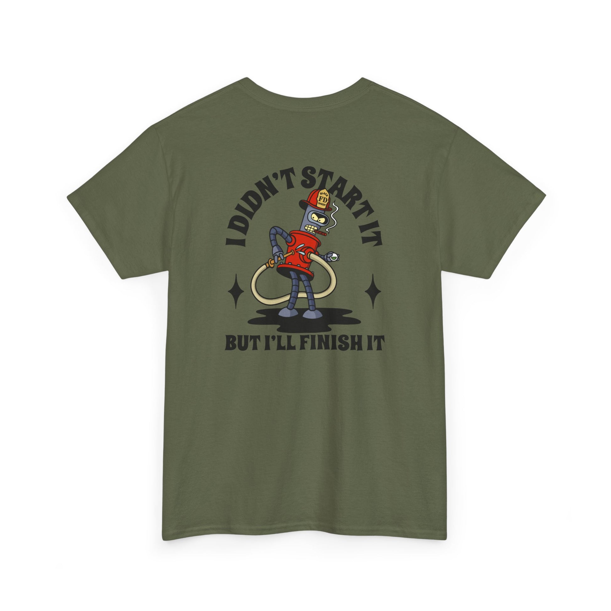 Black Sheep "You start it, I'll Finish It" Heavy Cotton Tee