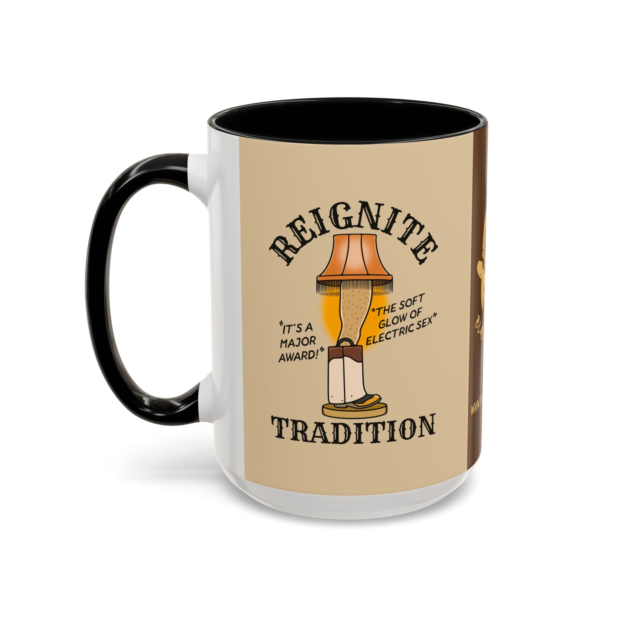 Christmas Lamp Coffee Mug - Reignite Tradition Design