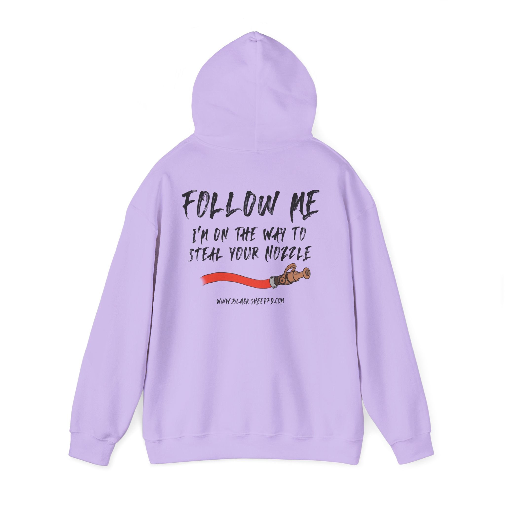 Follow Me Nozzle Steal - Black Sheep FD Hoodie