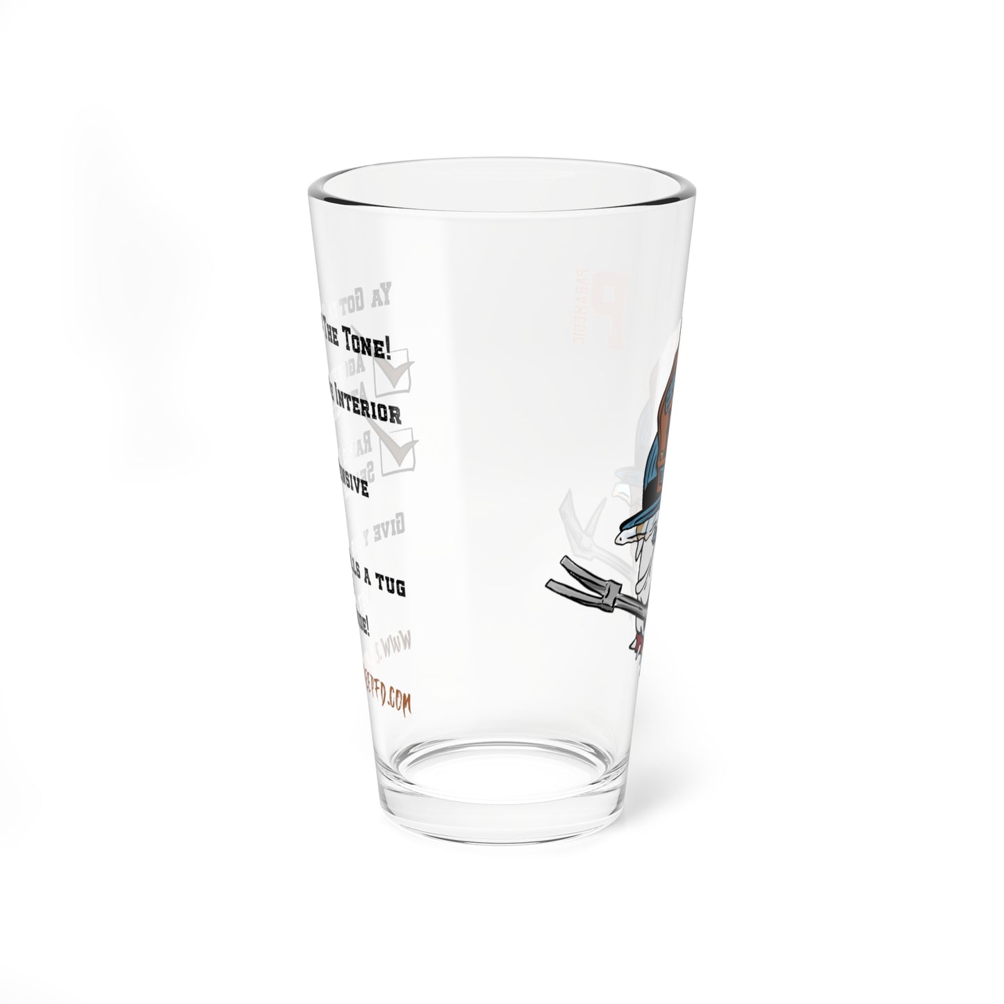 Firefighter Sudbury Bulldogs 16oz Glass – PARAMEDIC Pint Glass