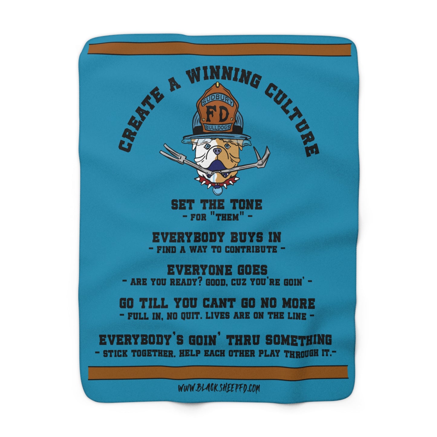 Sudbury FD Sherpa Blanket
