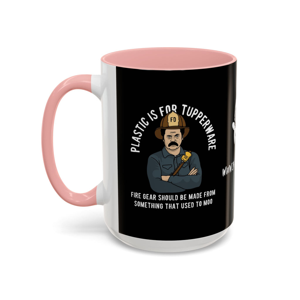 Black Sheep "Plastic Is For Tupperware" Premo Artwork Coffee Mug