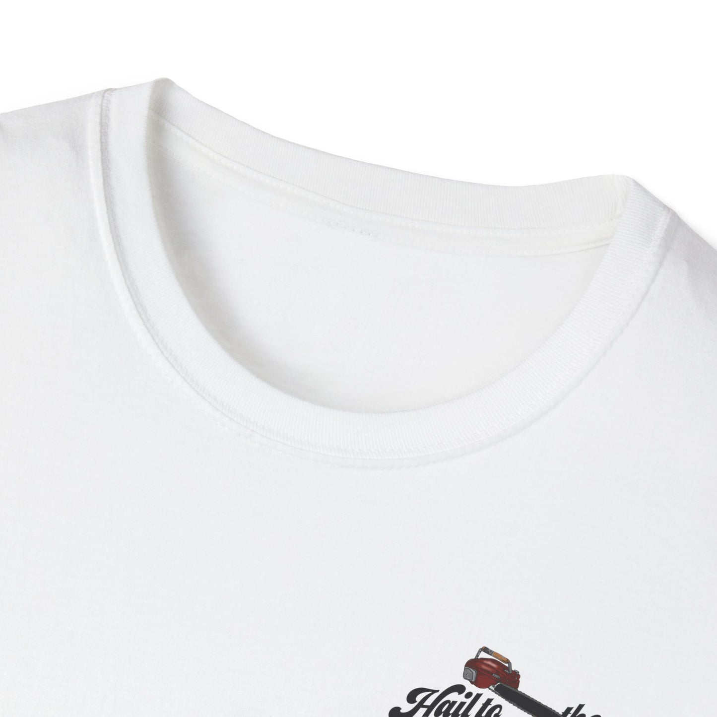 Cuttin' Holes to Save Souls Firefighter Tee